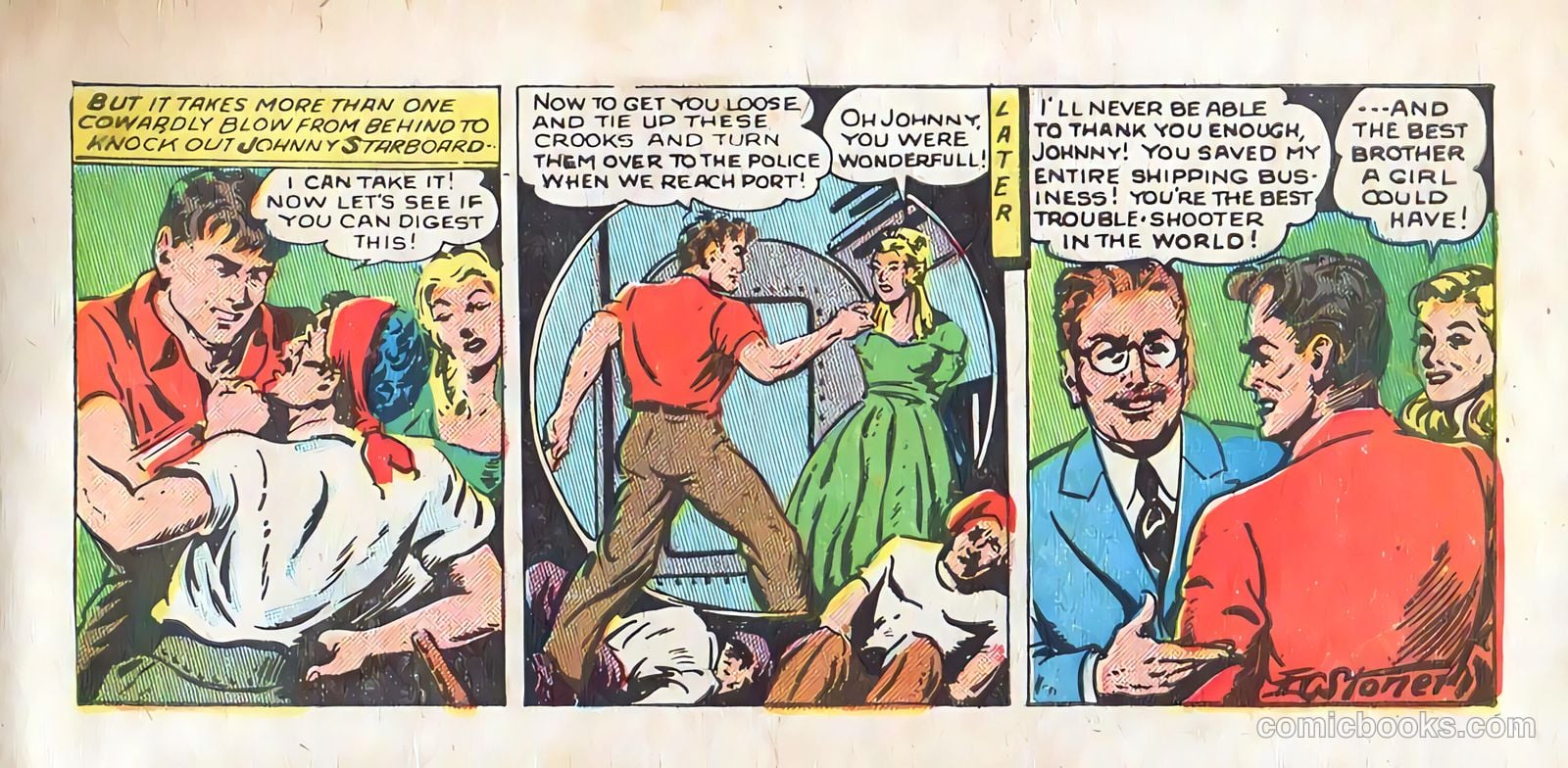 Johnny Starboard and the Underseas Pirates #1 — page 23 of 23