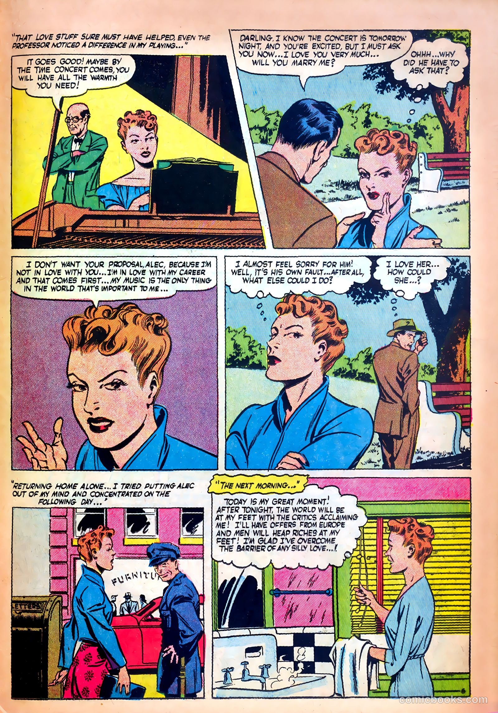 Romantic Confessions v1 #2 — page 37 of 52