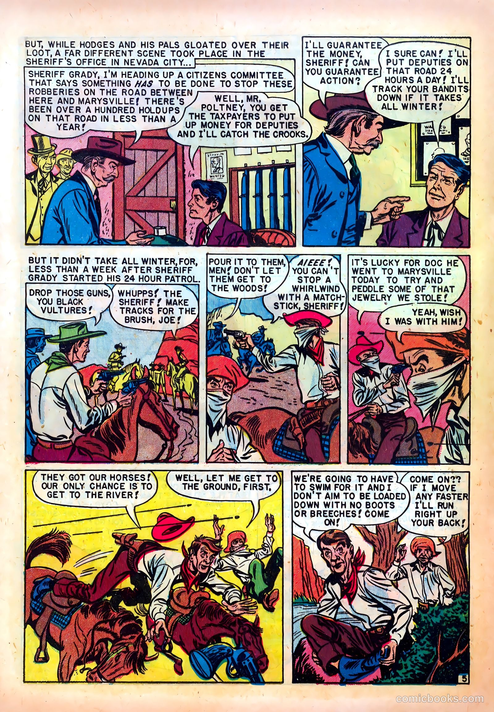 Western Fighters v1 #10 — page 36 of 52