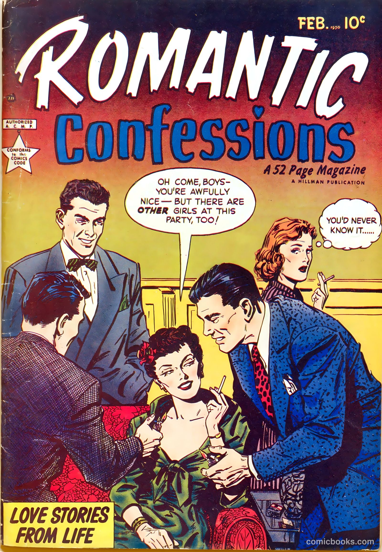 Romantic Confessions v1 #5 — page 1 of 52