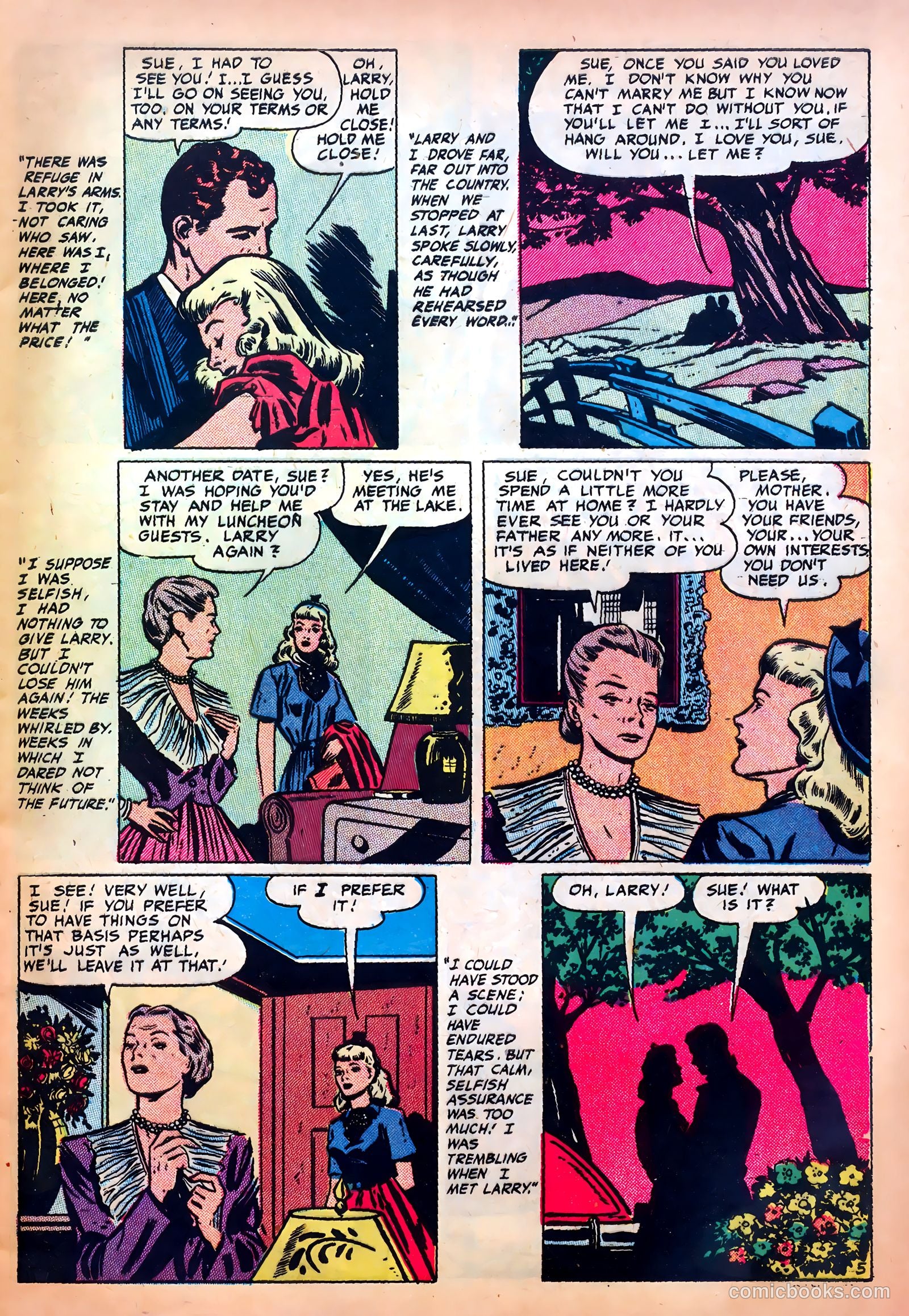 Romantic Confessions v1 #5 — page 7 of 52