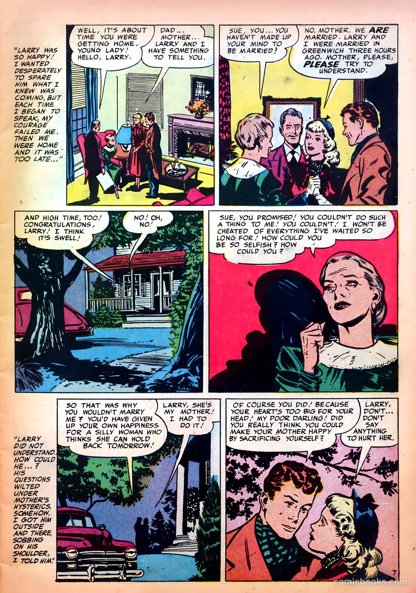 Romantic Confessions v1 #5 — page 9 of 52