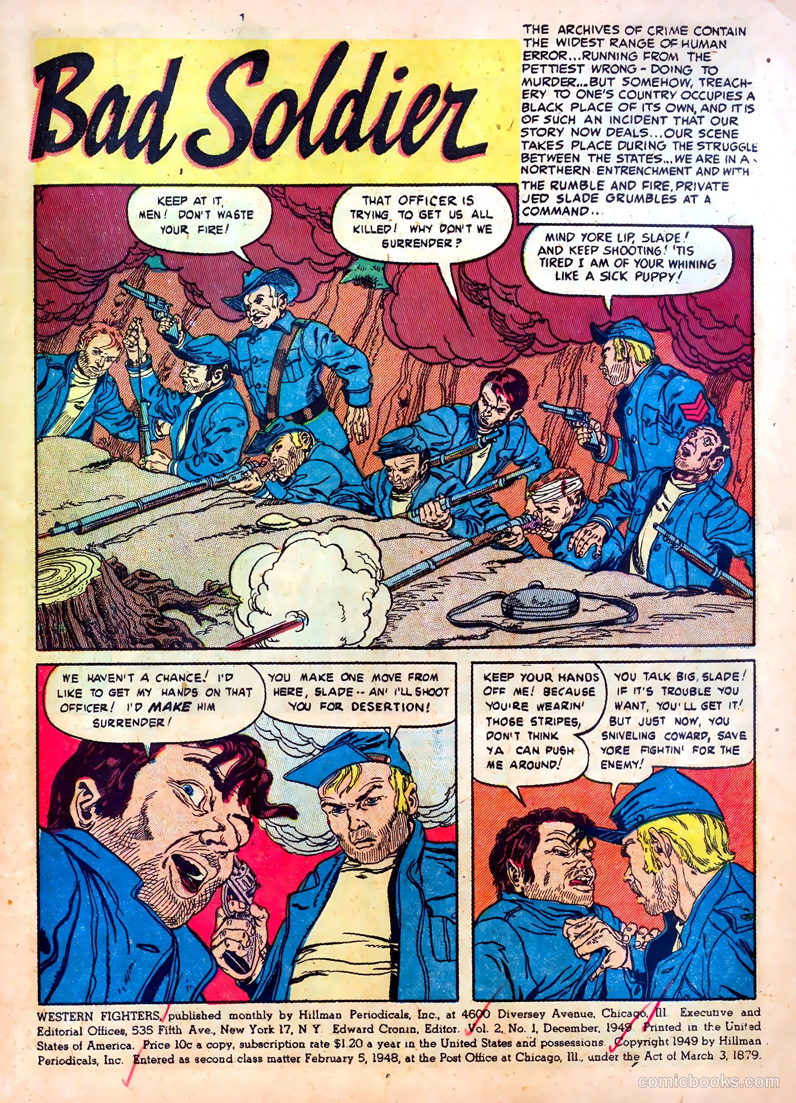 Western Fighters v2 #1 — page 3 of 52
