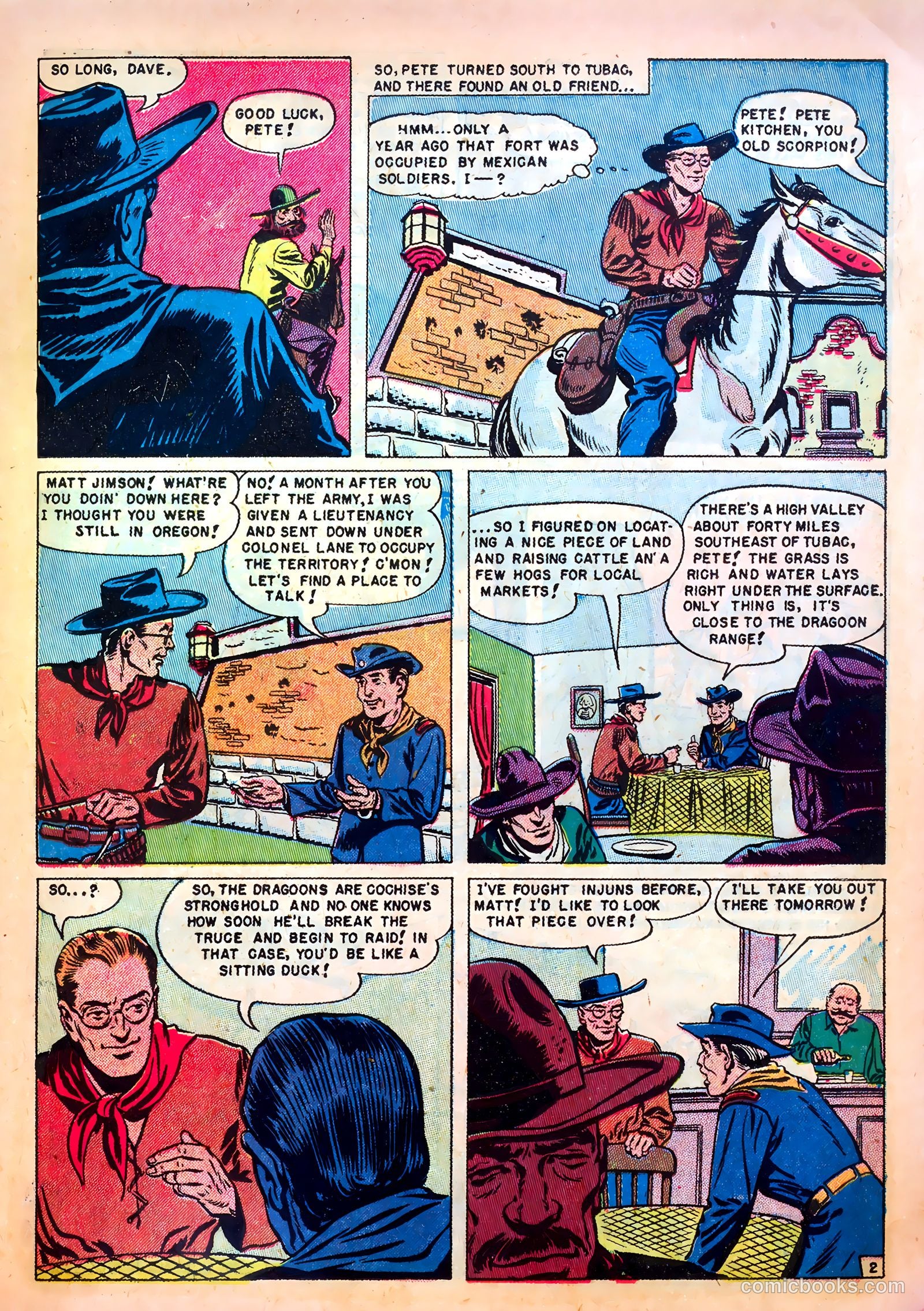 Western Fighters v2 #1 — page 19 of 52