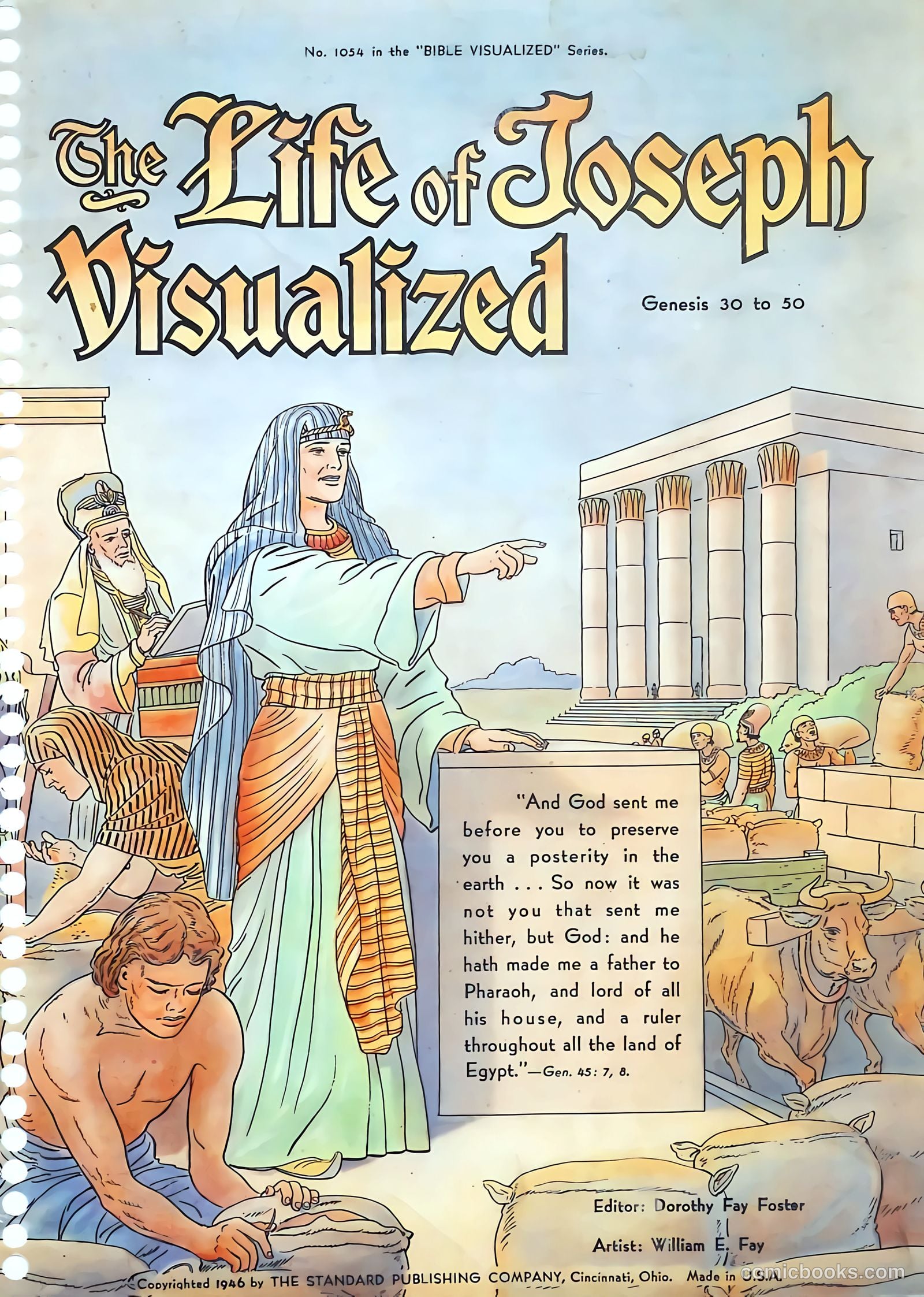 The Life of Joseph Visualized #nn — page 1 of 48