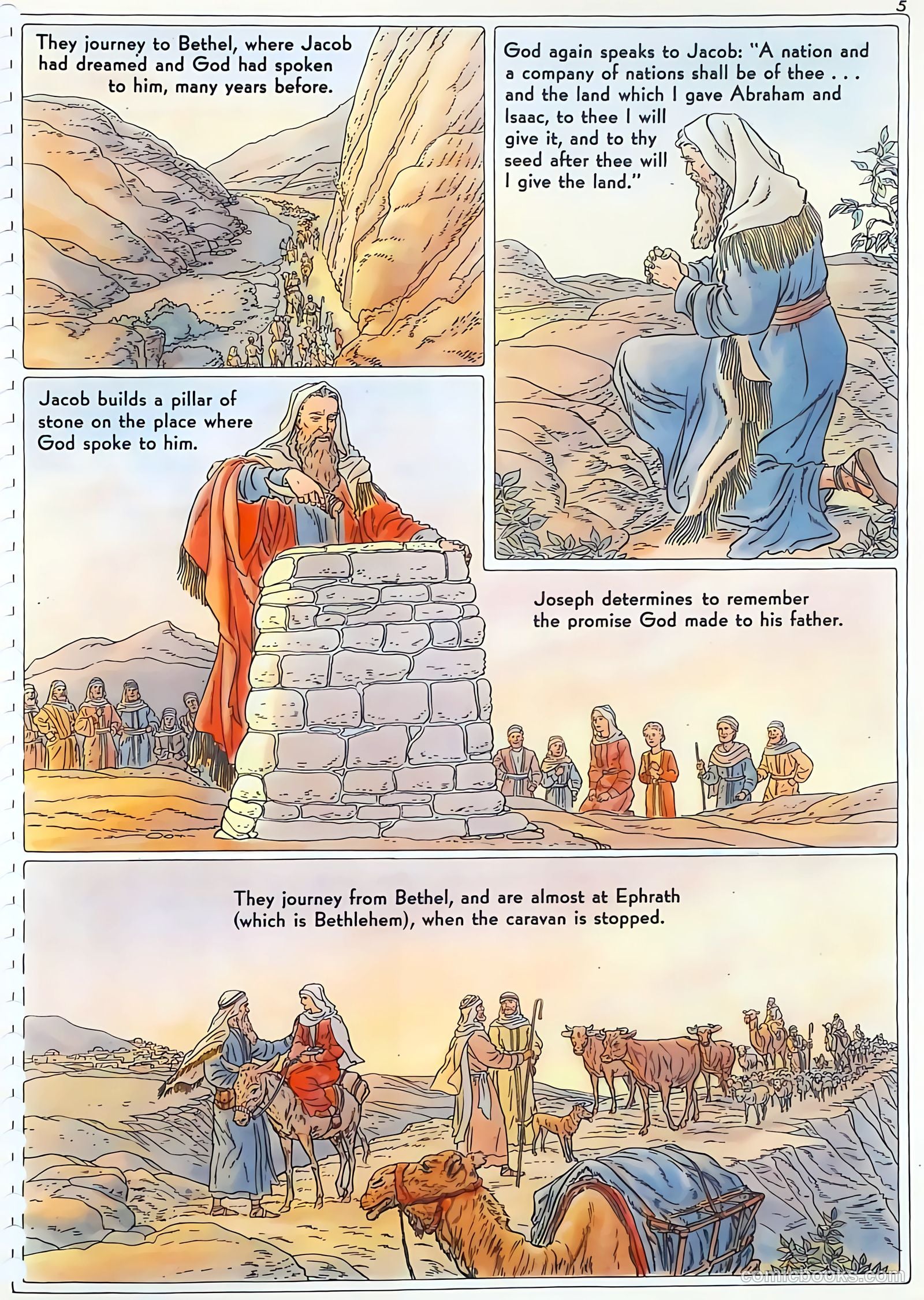 The Life of Joseph Visualized #nn — page 5 of 48