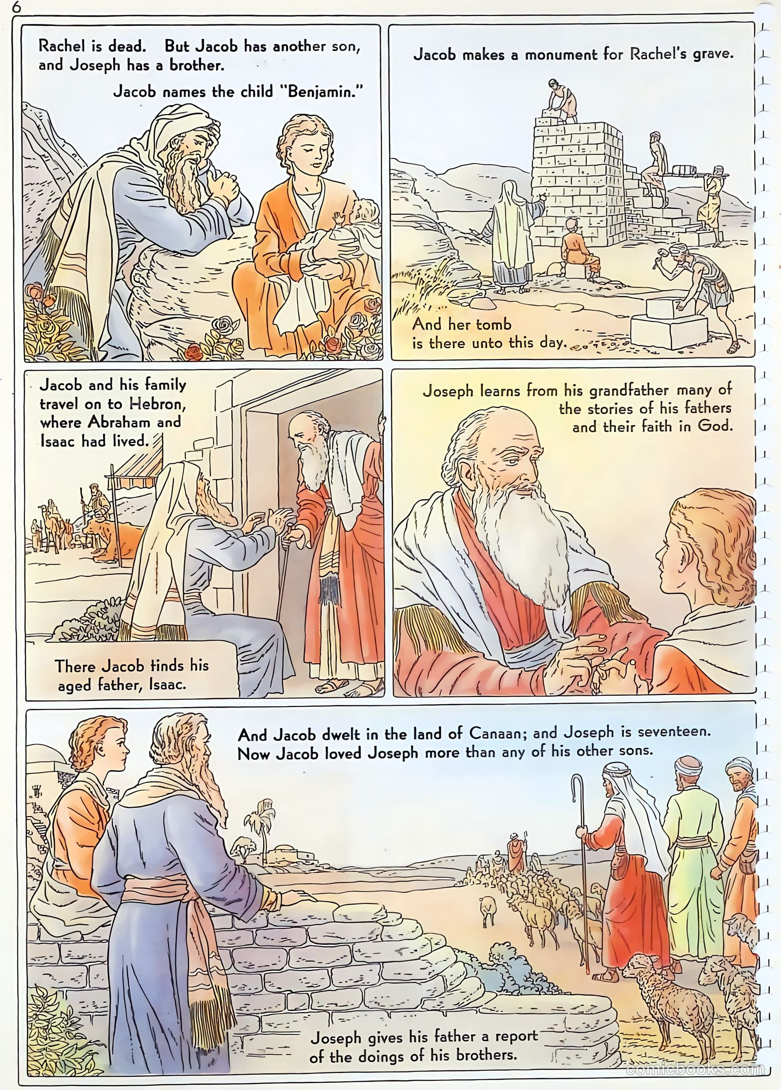 The Life of Joseph Visualized #nn — page 6 of 48