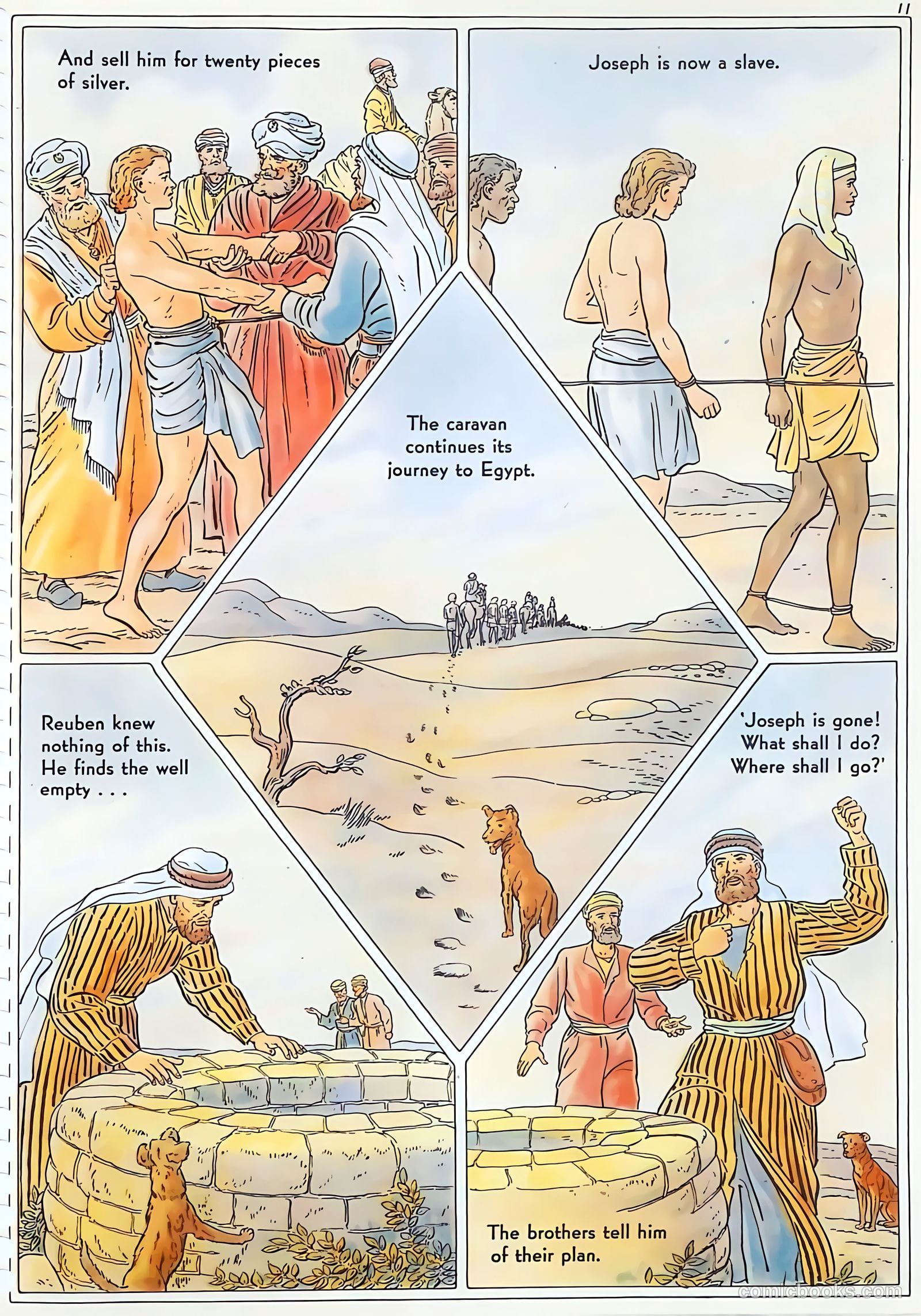 The Life of Joseph Visualized #nn — page 11 of 48