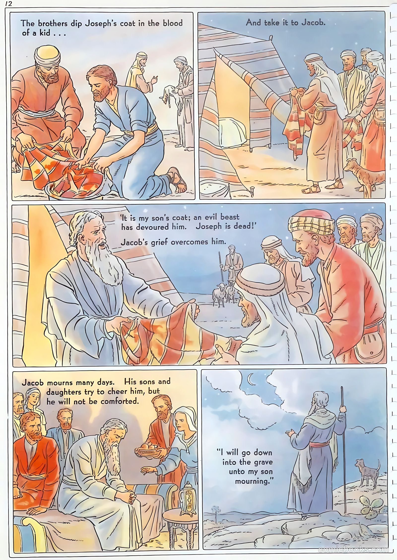 The Life of Joseph Visualized #nn — page 12 of 48