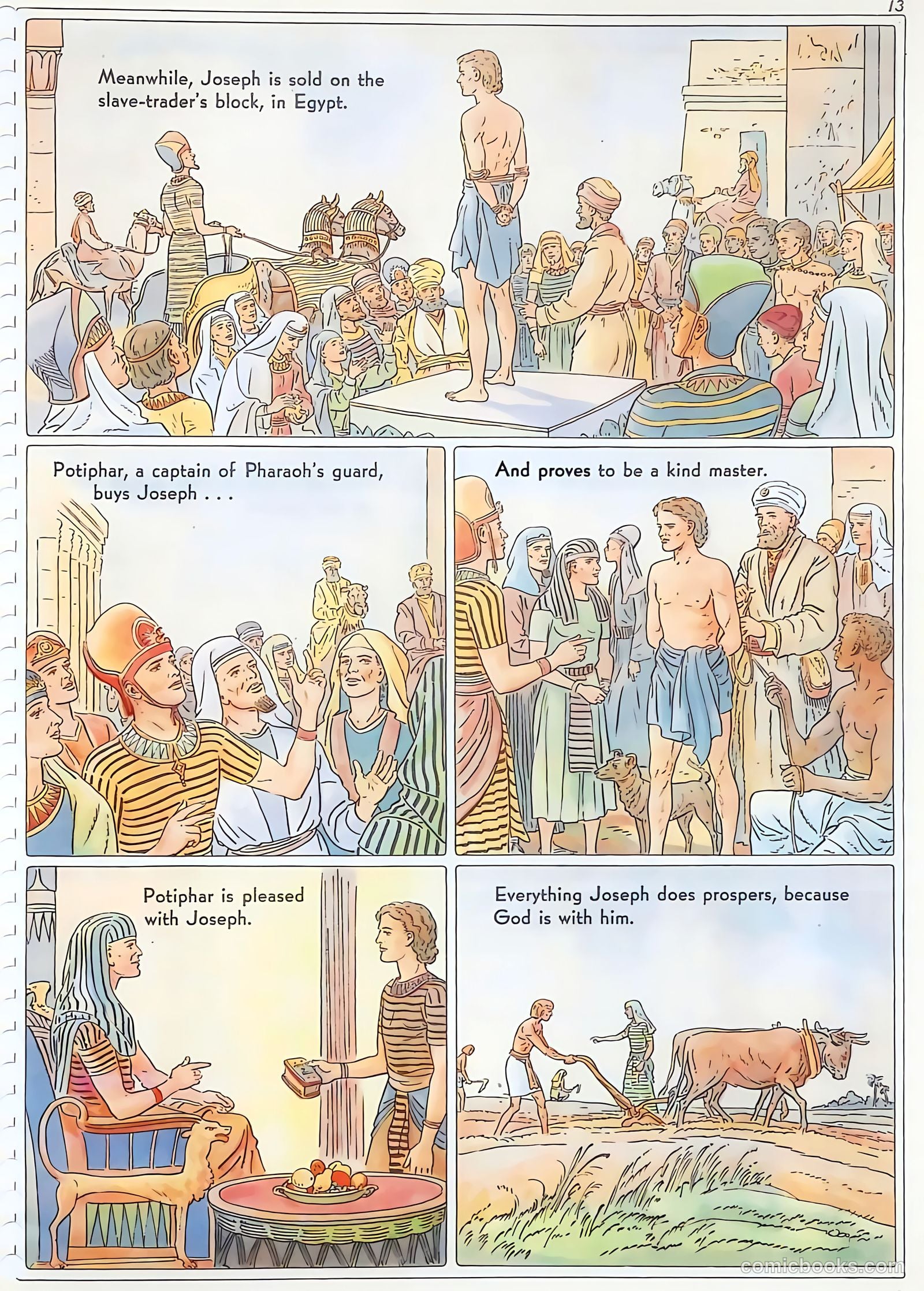 The Life of Joseph Visualized #nn — page 13 of 48