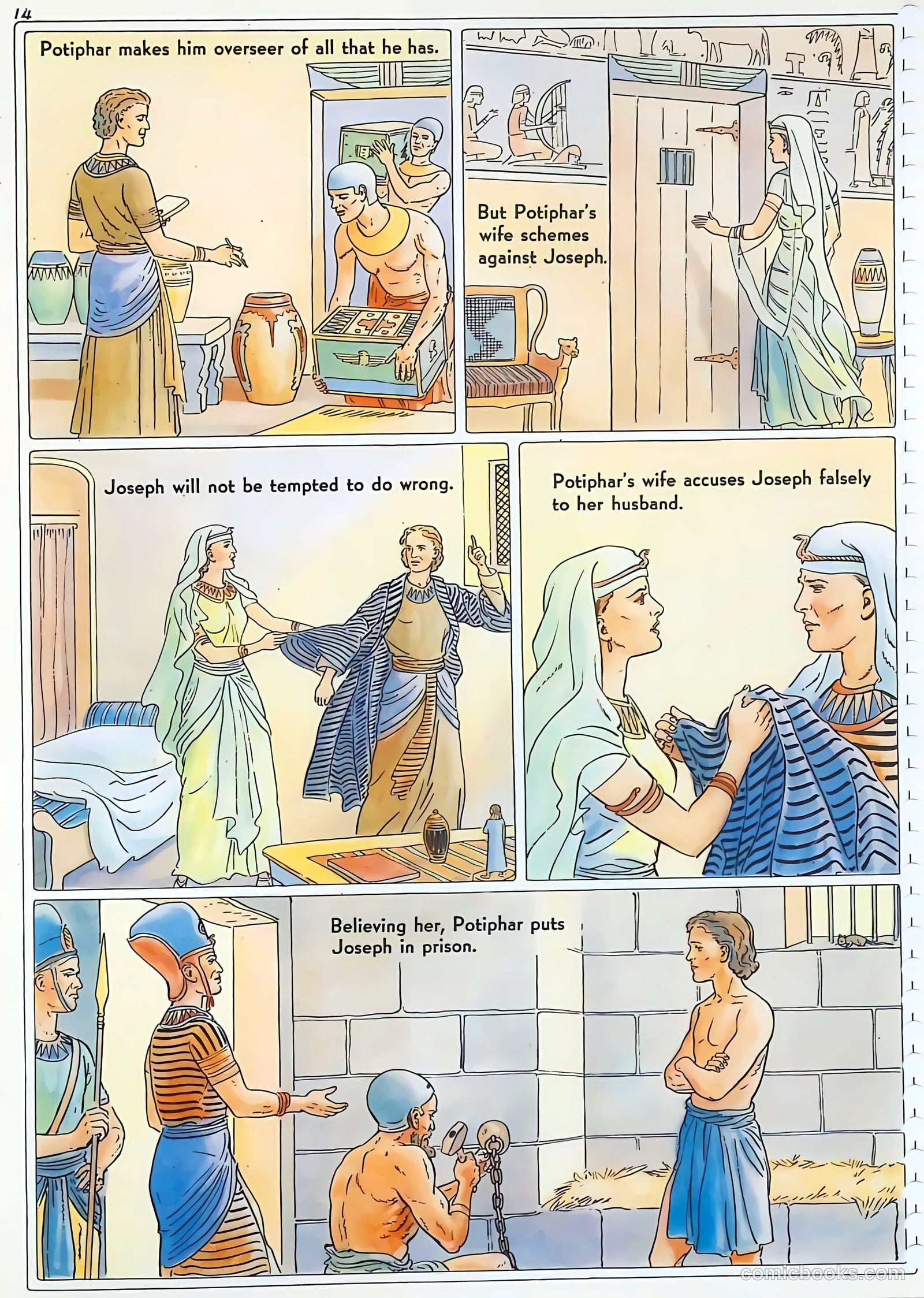The Life of Joseph Visualized #nn — page 14 of 48