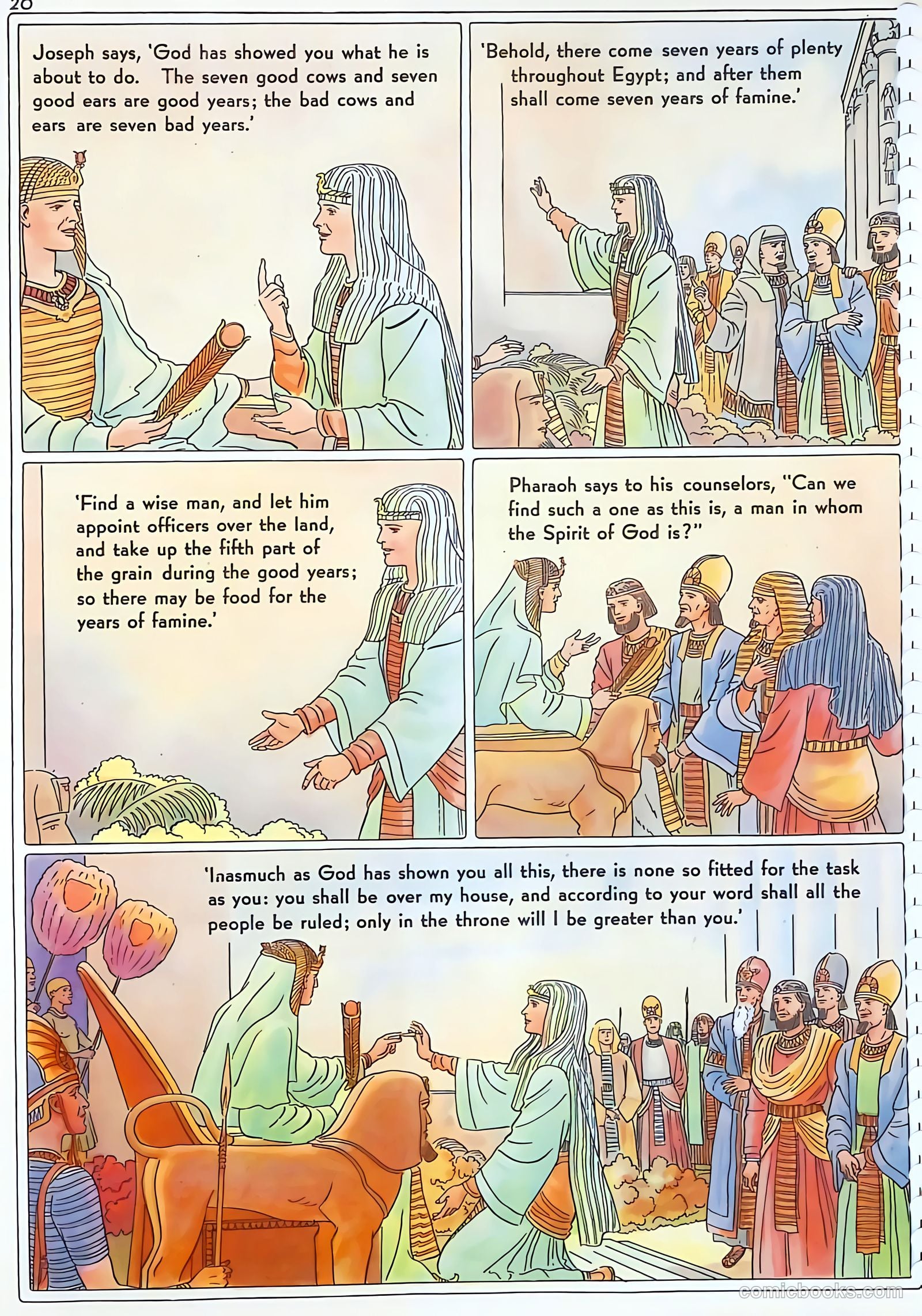 The Life of Joseph Visualized #nn — page 20 of 48