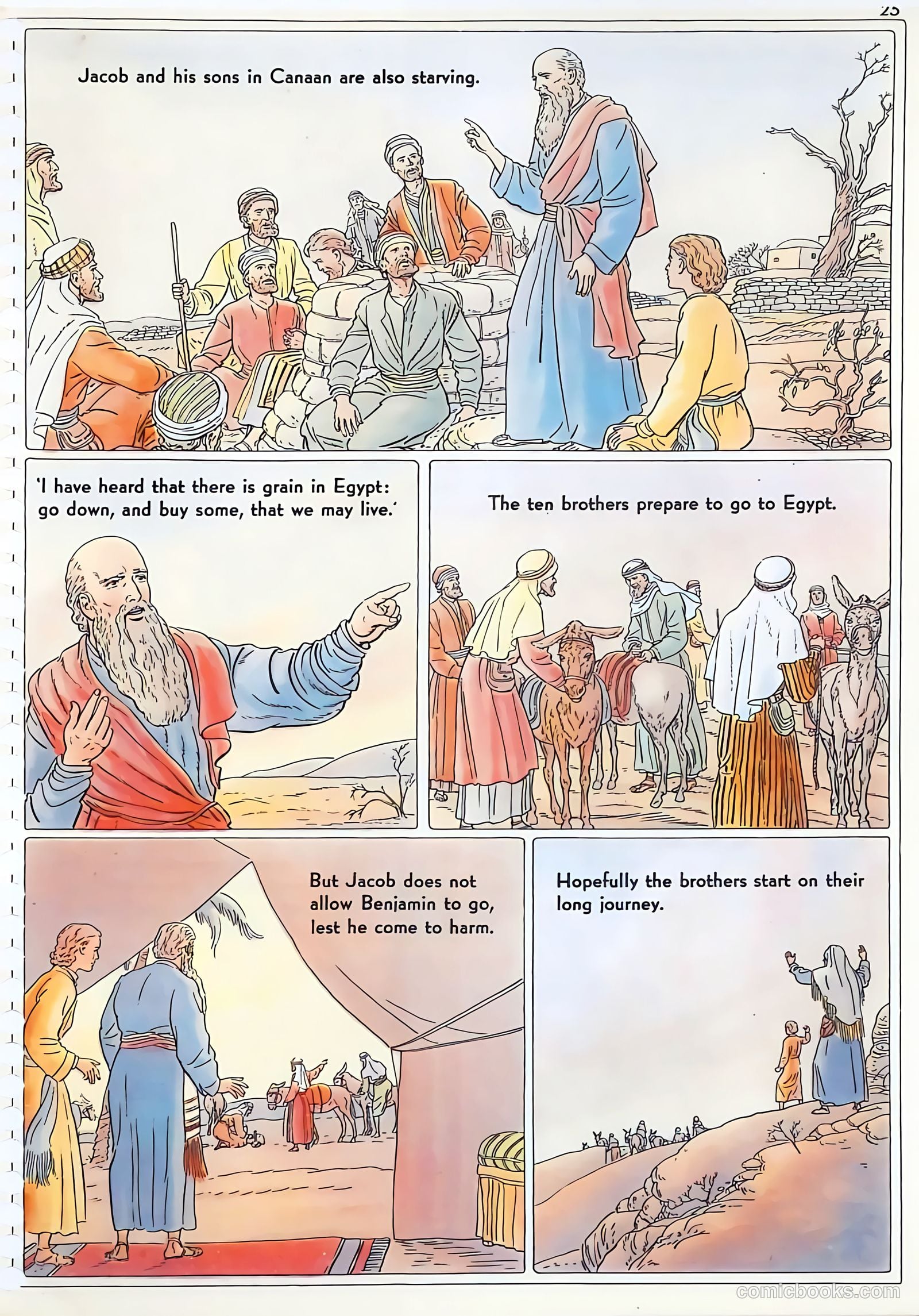 The Life of Joseph Visualized #nn — page 25 of 48
