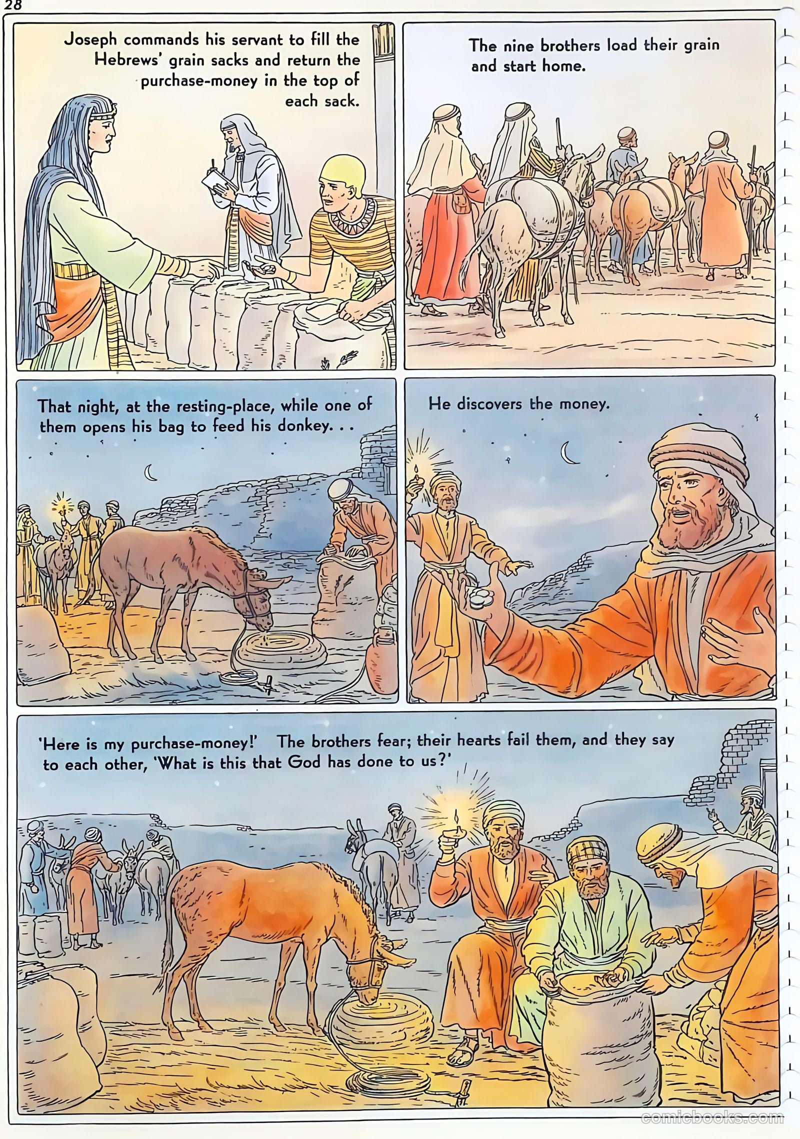 The Life of Joseph Visualized #nn — page 28 of 48