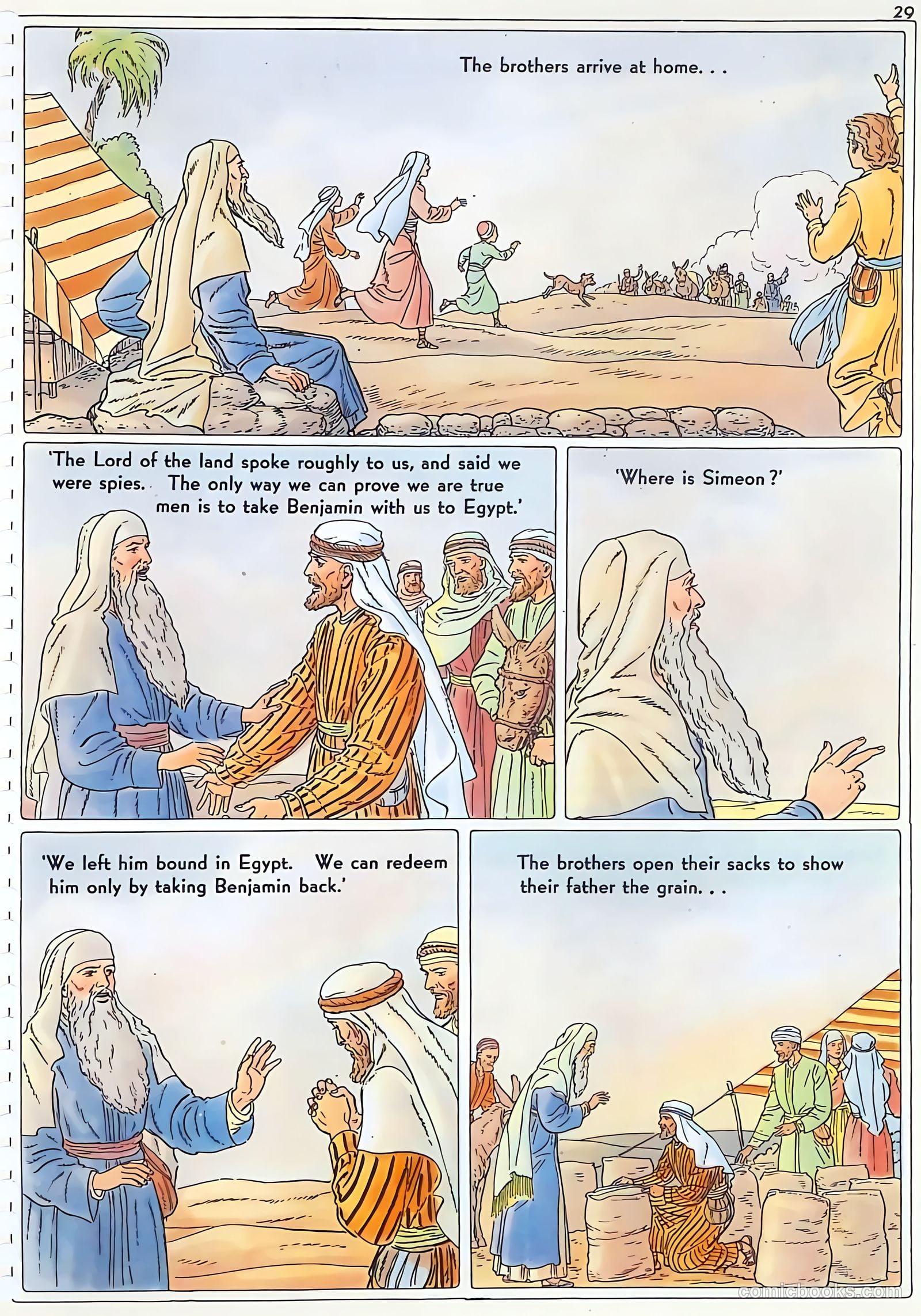 The Life of Joseph Visualized #nn — page 29 of 48