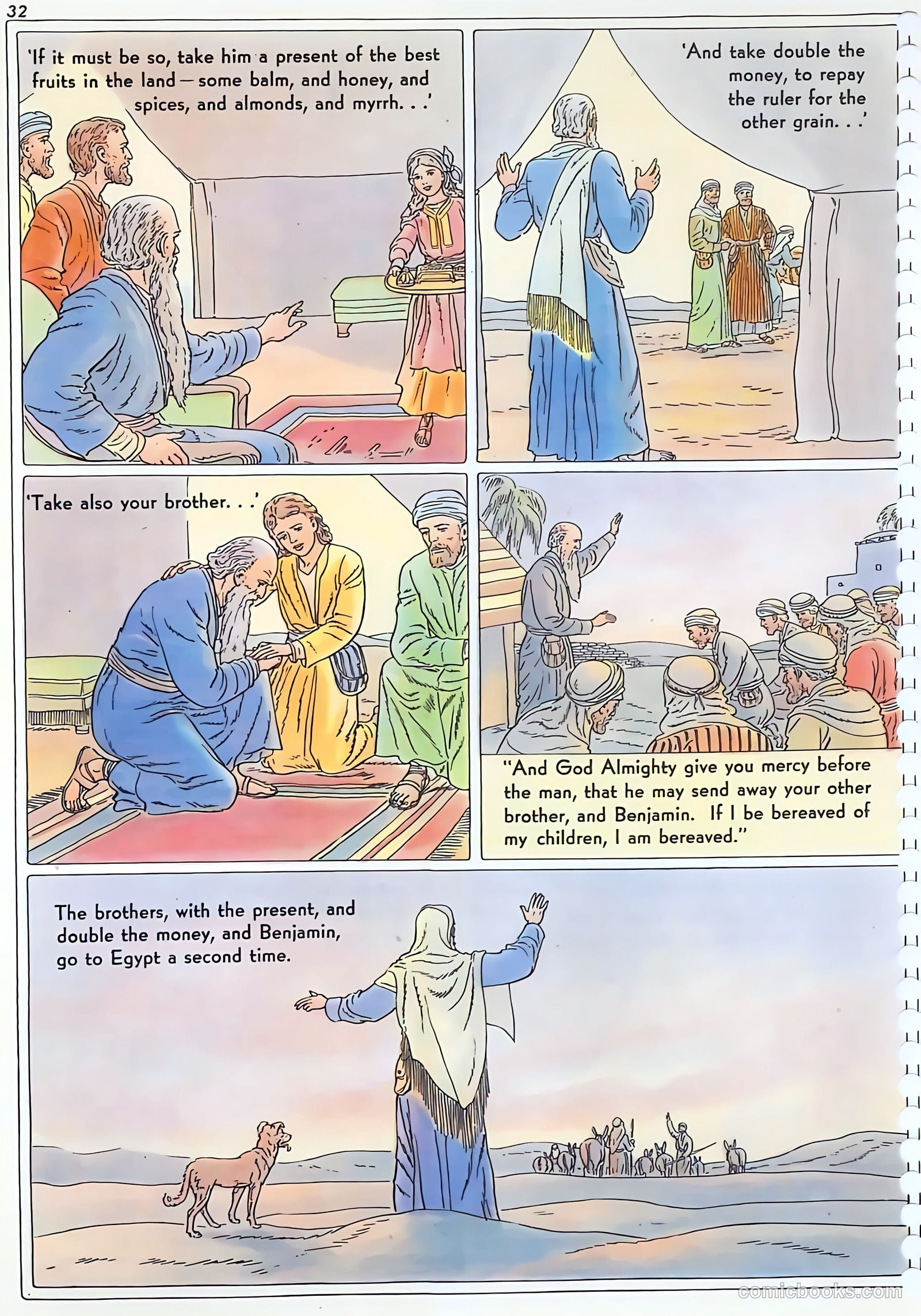 The Life of Joseph Visualized #nn — page 32 of 48