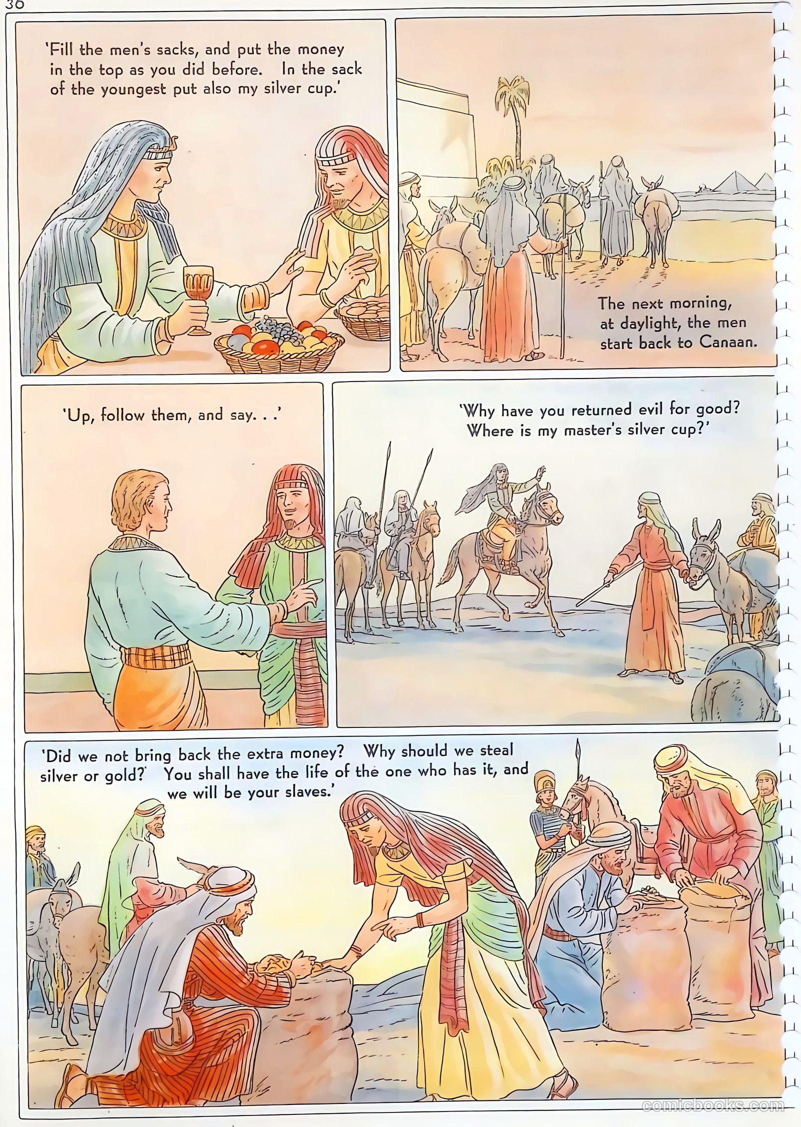 The Life of Joseph Visualized #nn — page 36 of 48