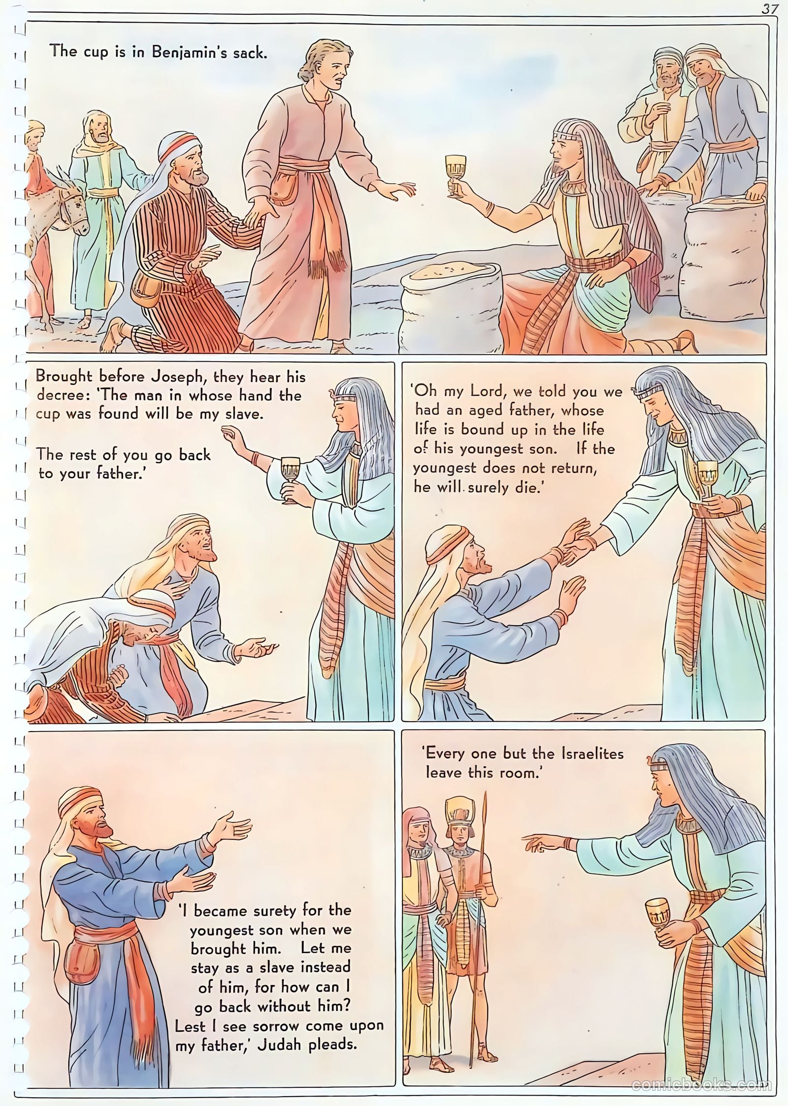 The Life of Joseph Visualized #nn — page 37 of 48