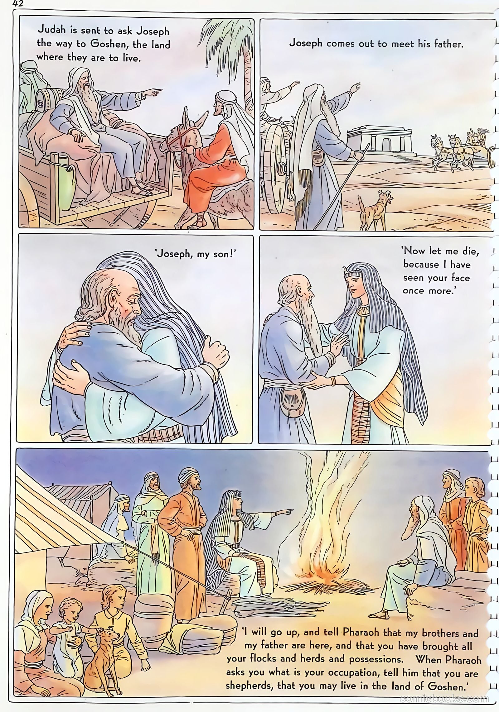The Life of Joseph Visualized #nn — page 42 of 48
