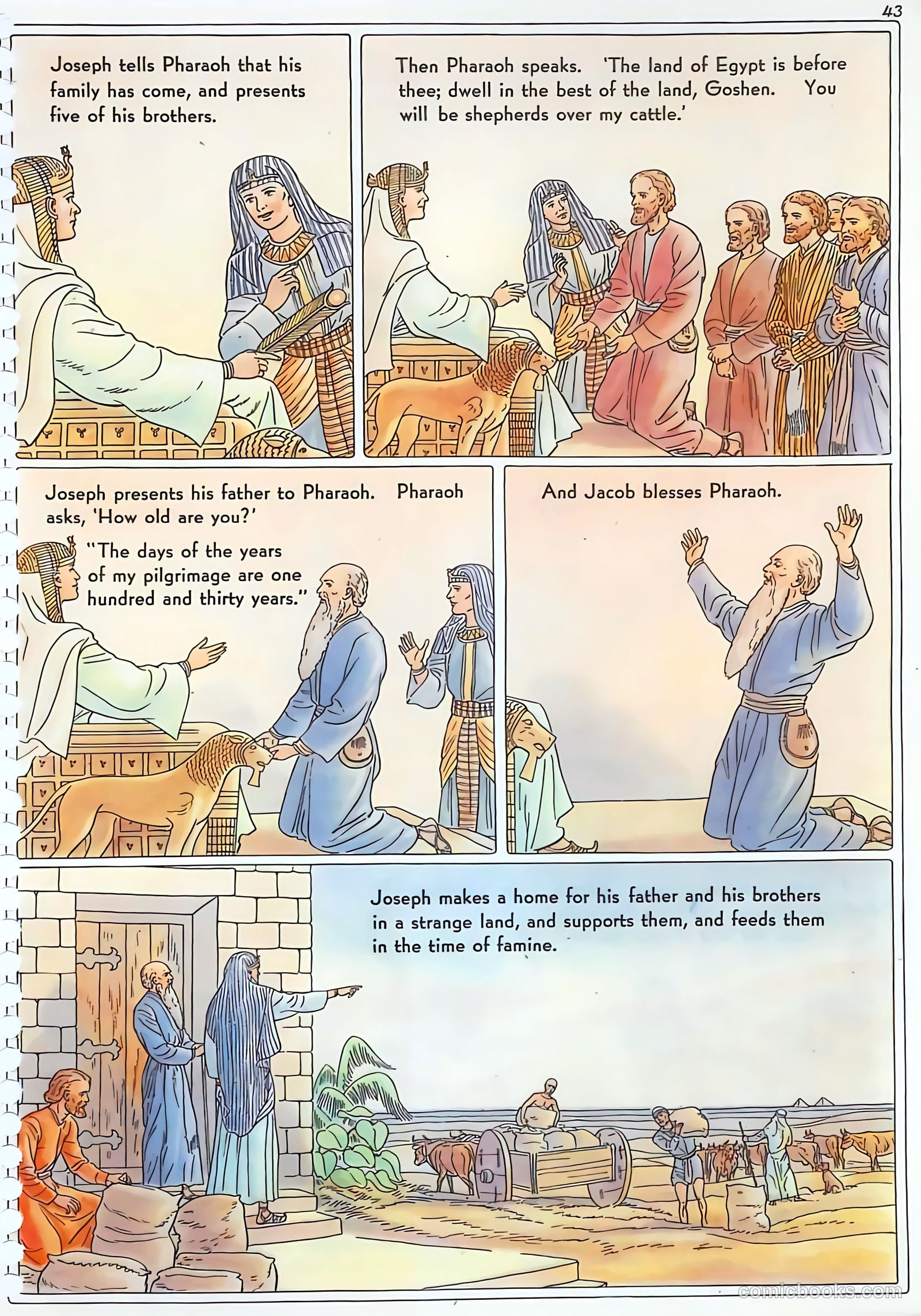 The Life of Joseph Visualized #nn — page 43 of 48