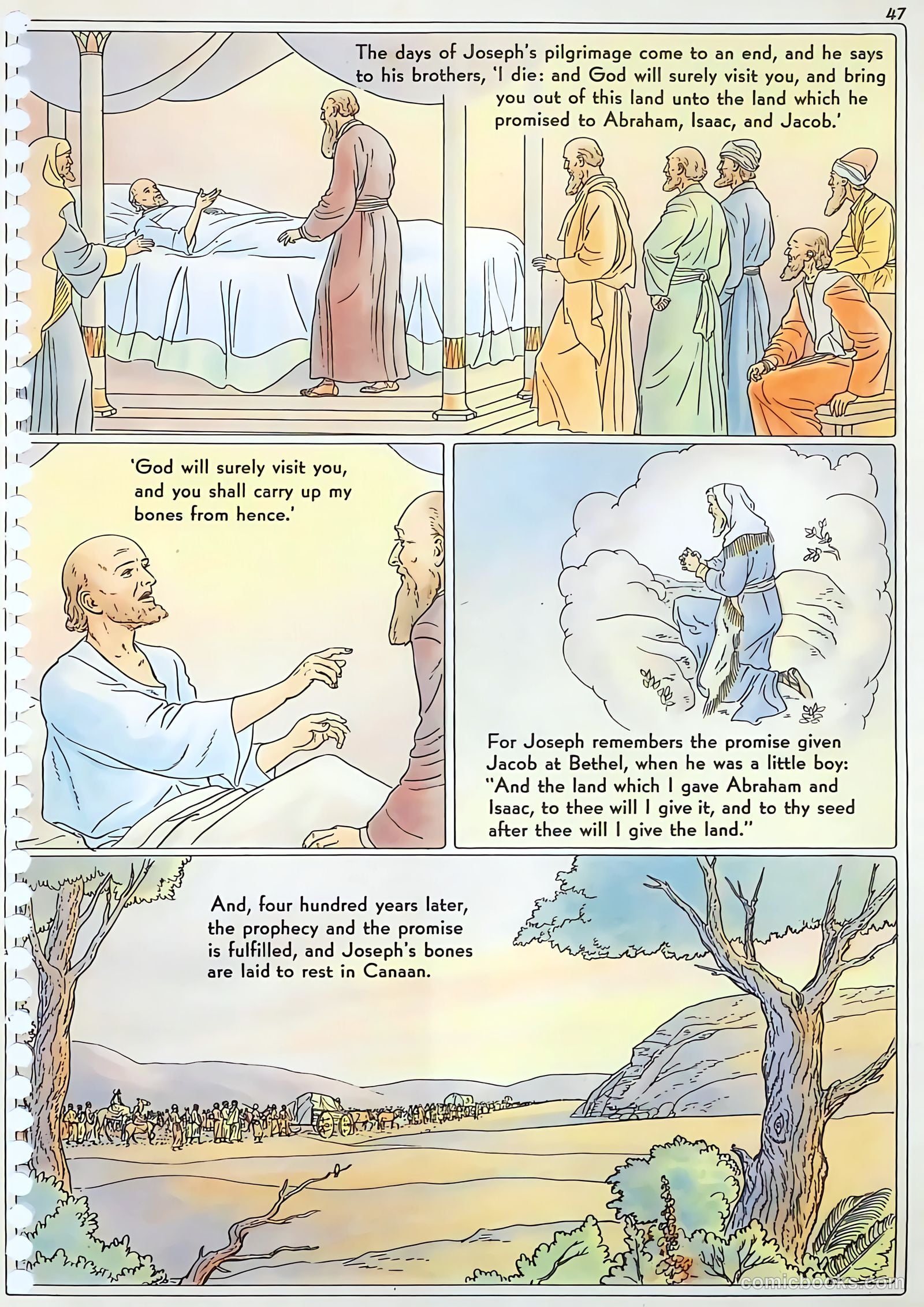 The Life of Joseph Visualized #nn — page 47 of 48