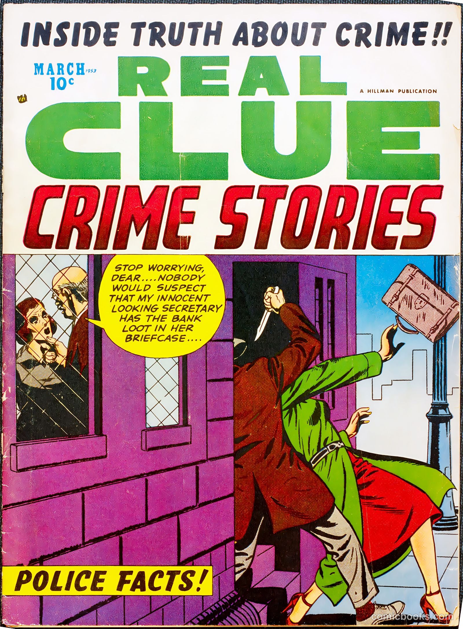 Real Clue Crime Stories v8 #1 — page 1 of 36