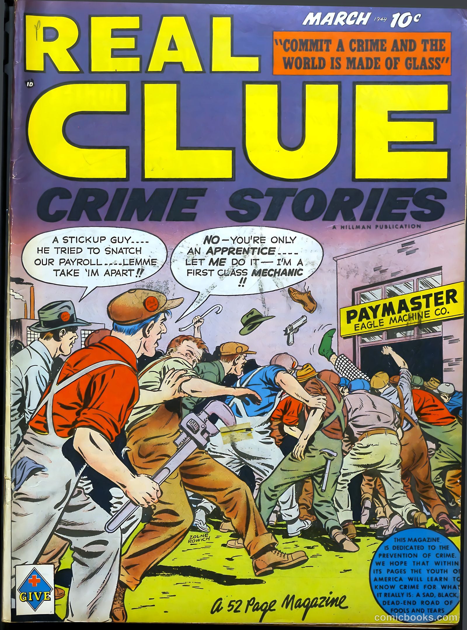 Real Clue Crime Stories v4 #1 — page 1 of 52