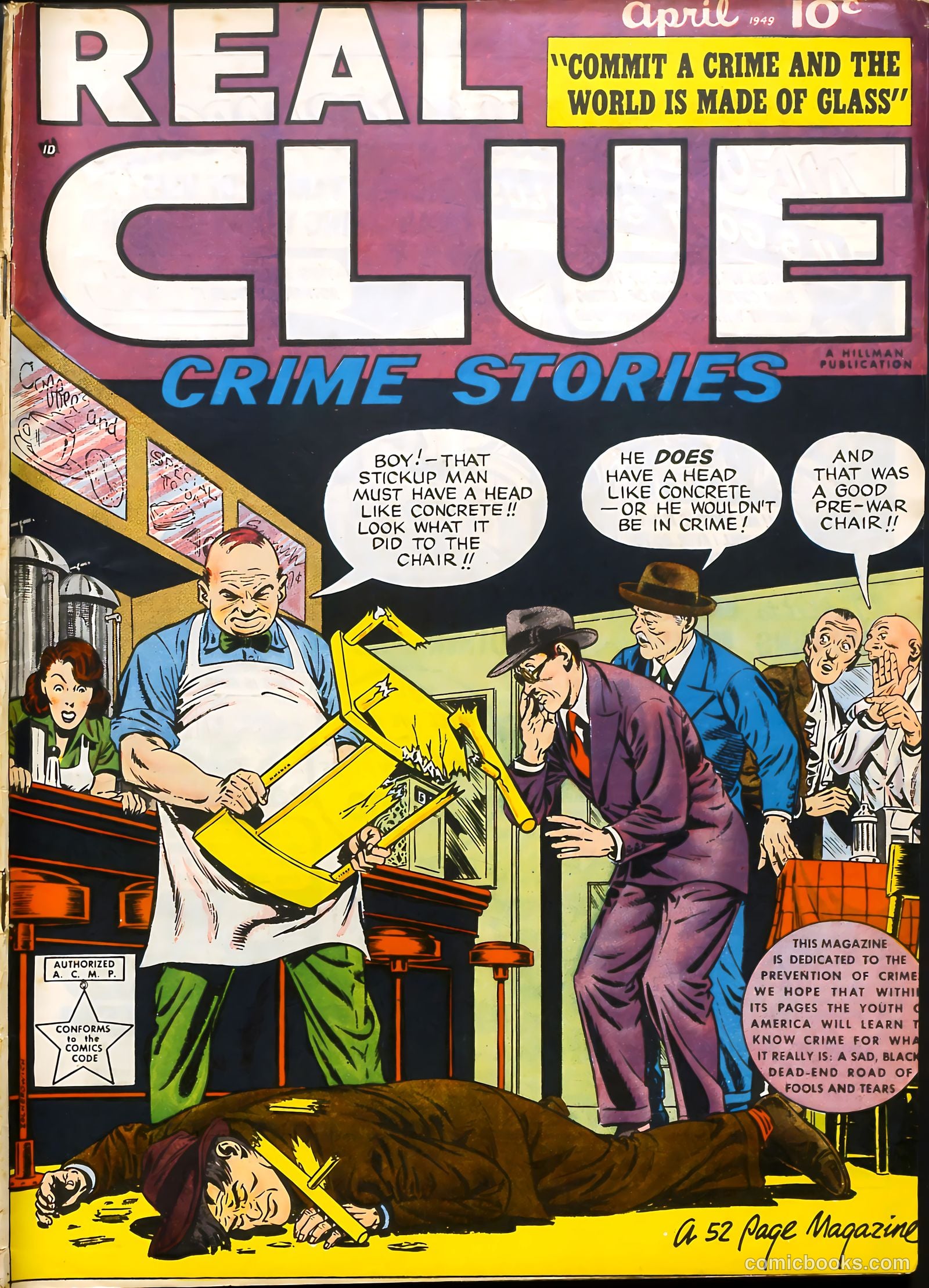 Real Clue Crime Stories v4 #2 — page 1 of 52