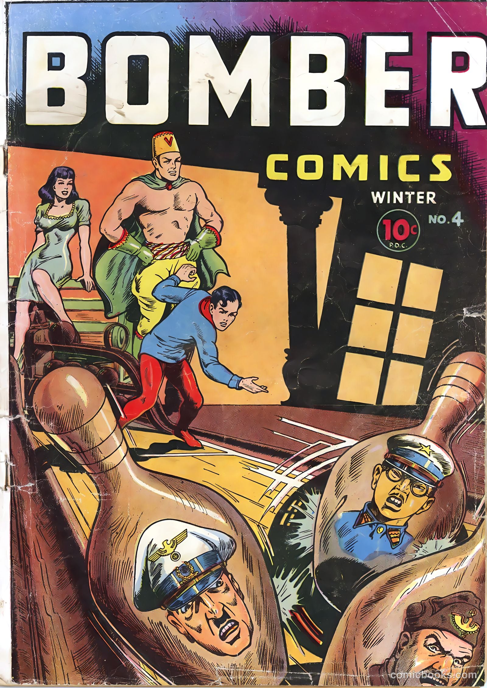 Bomber Comics #4 — page 1 of 52
