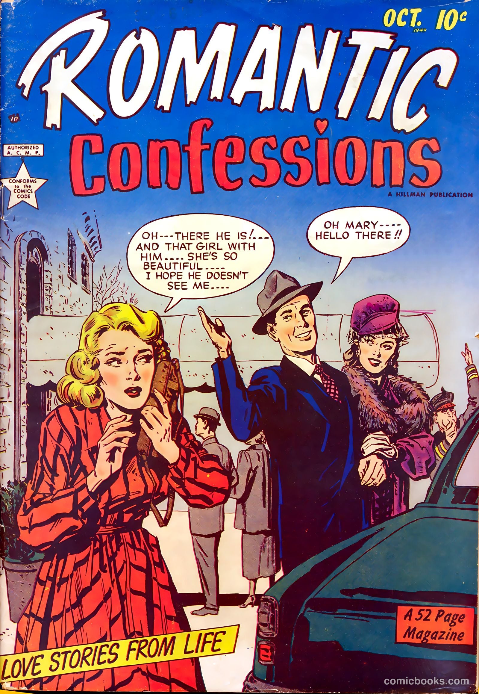 Romantic Confessions v1 #1 — page 1 of 52