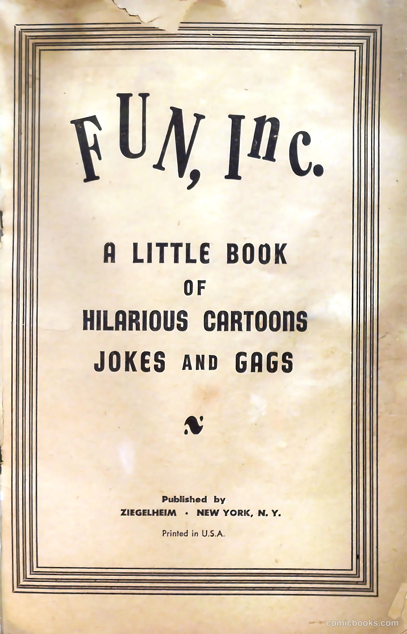 Fun, Inc. #nn — page 3 of 132