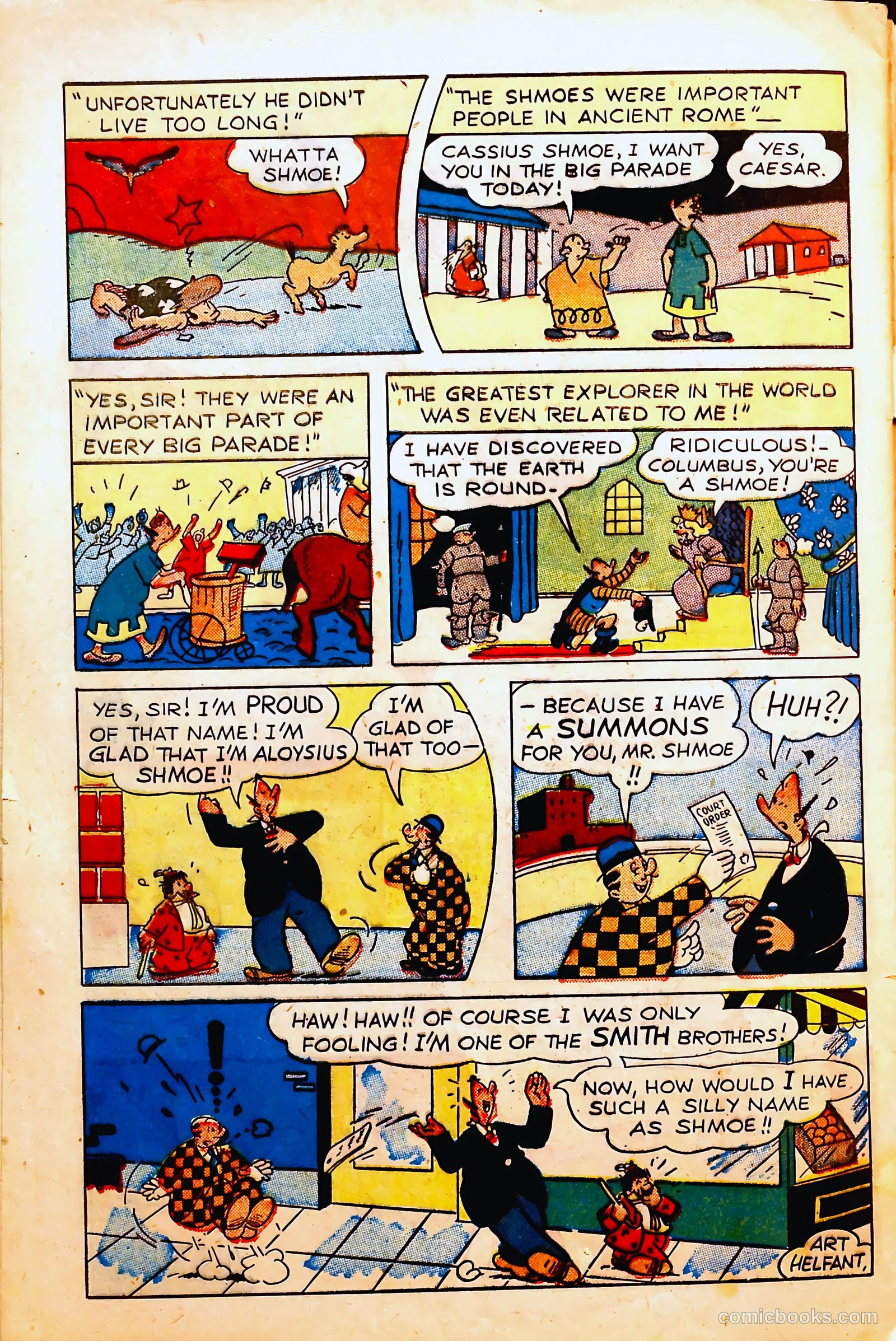Moe and Shmoe Comics #2 — page 31 of 34