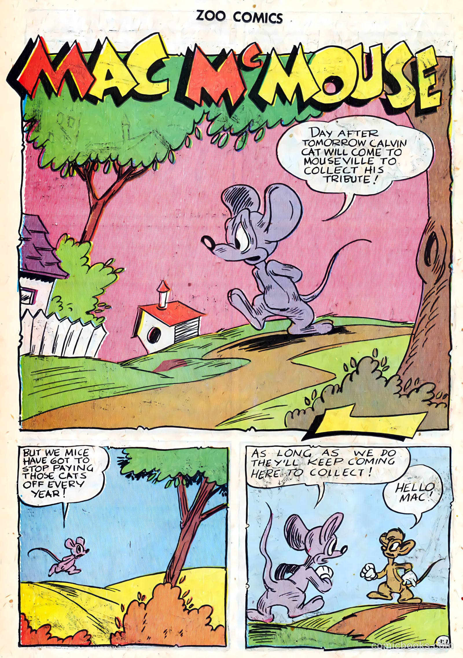 Zoo Funnies v1 #8 — page 36 of 52