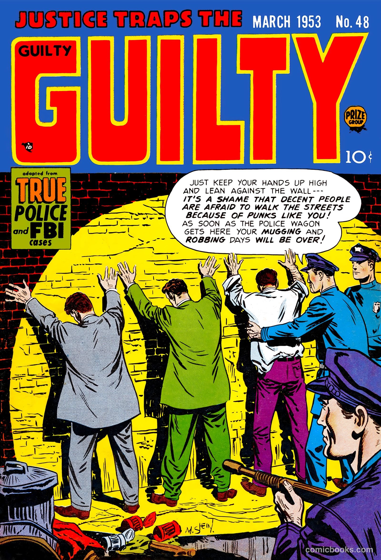 Justice Traps the Guilty #48 — page 1 of 36