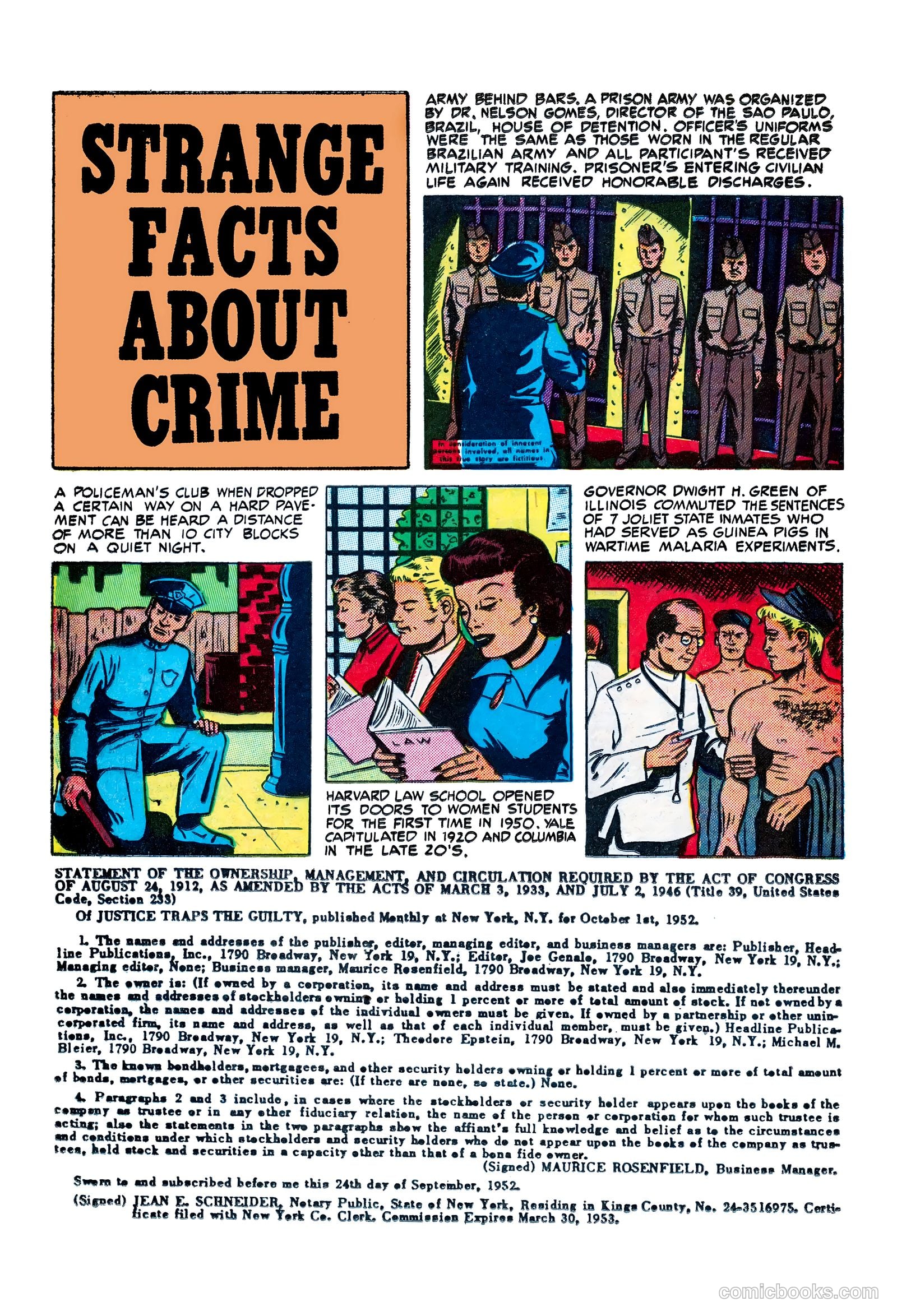 Justice Traps the Guilty #48 — page 14 of 36