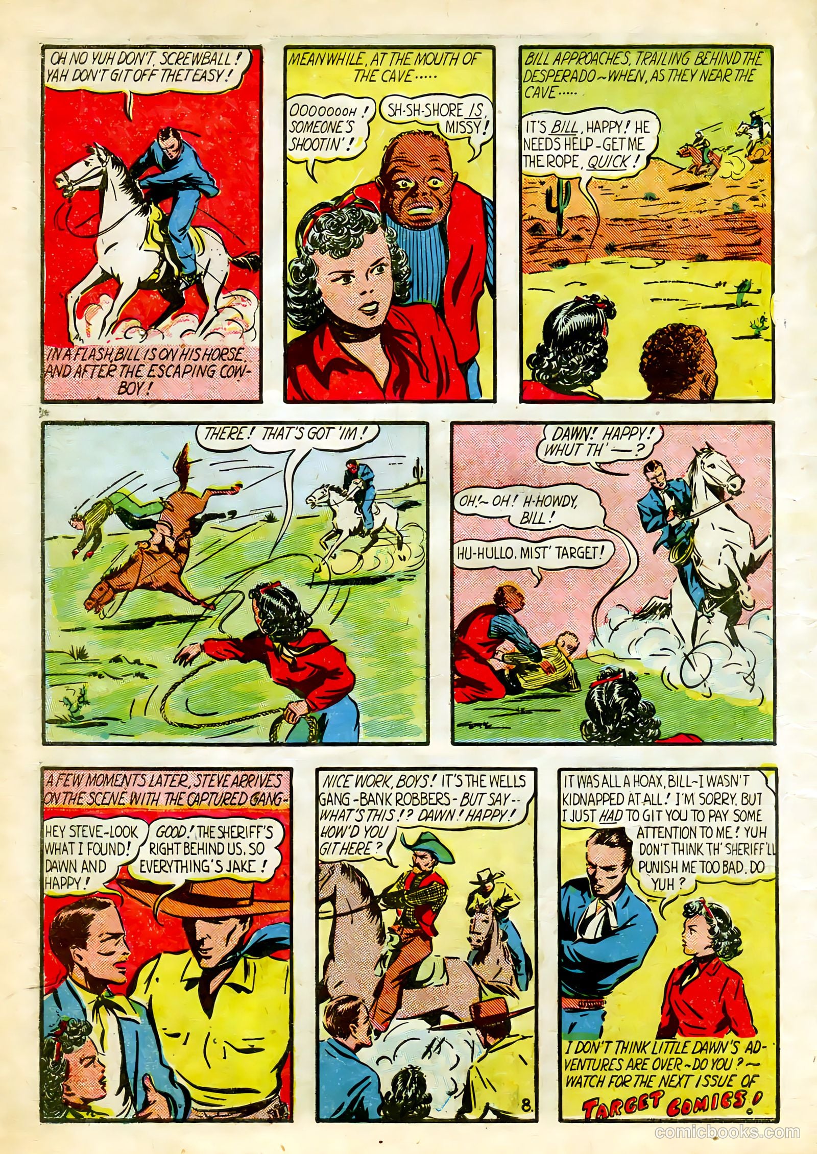 Target Comics v1 #3 — page 15 of 62