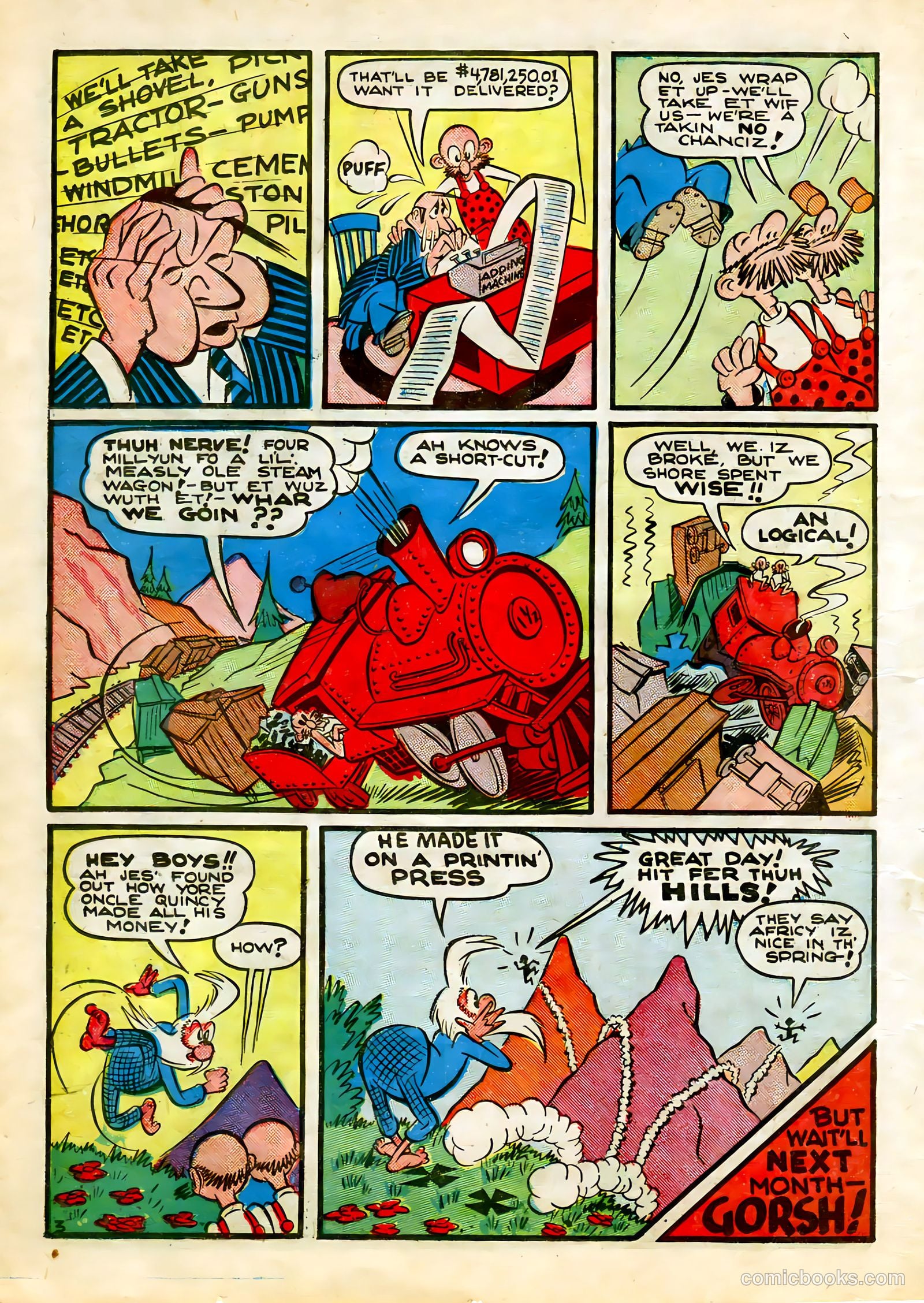 Target Comics v1 #3 — page 25 of 62