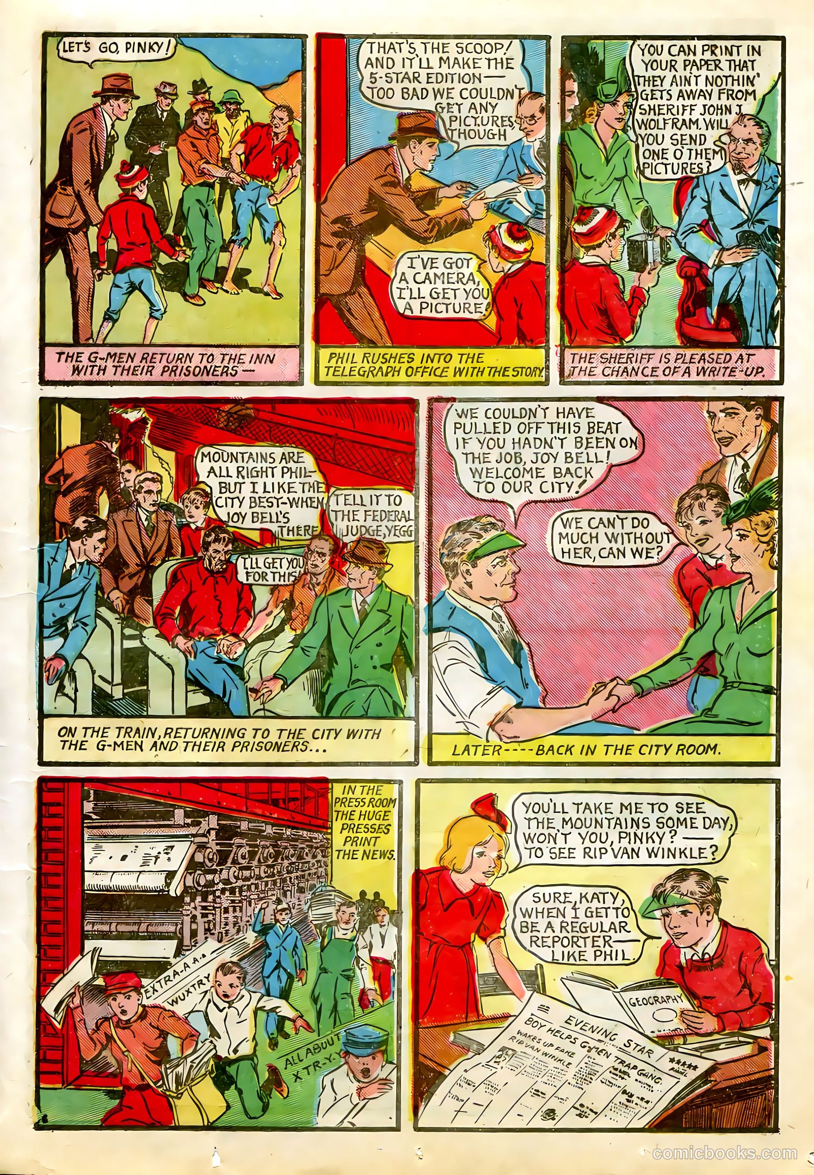 Target Comics v1 #3 — page 34 of 62