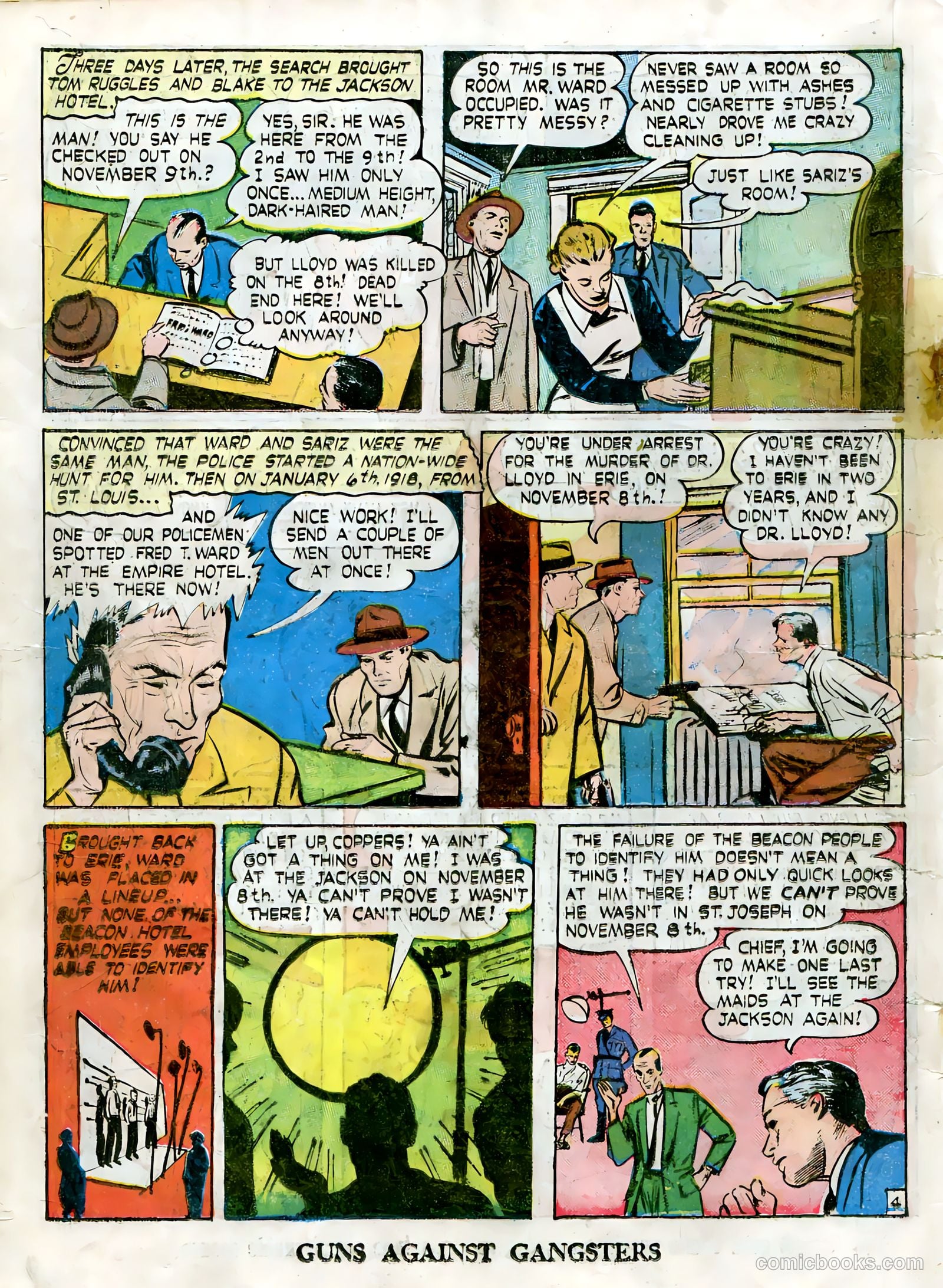 Guns Against Gangsters #4 — page 16 of 36