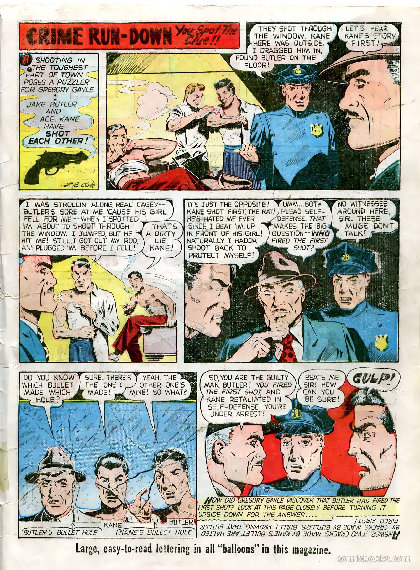 Guns Against Gangsters #4 — page 33 of 36
