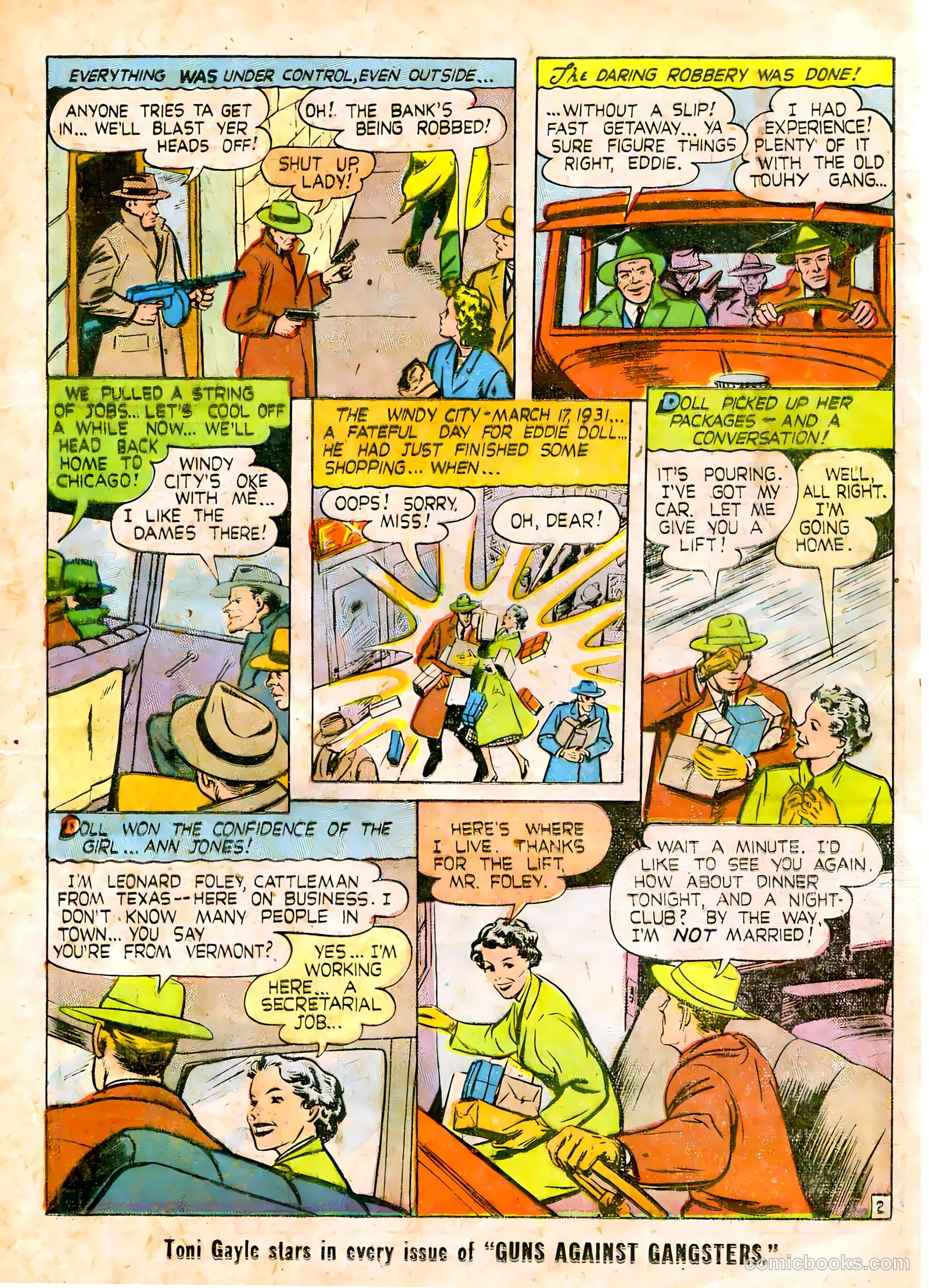 Guns Against Gangsters #2 — page 13 of 36