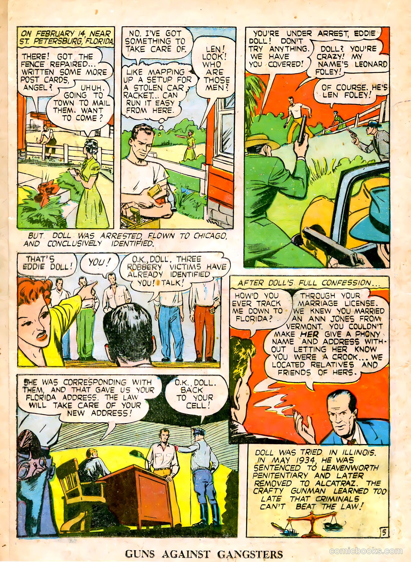 Guns Against Gangsters #2 — page 16 of 36