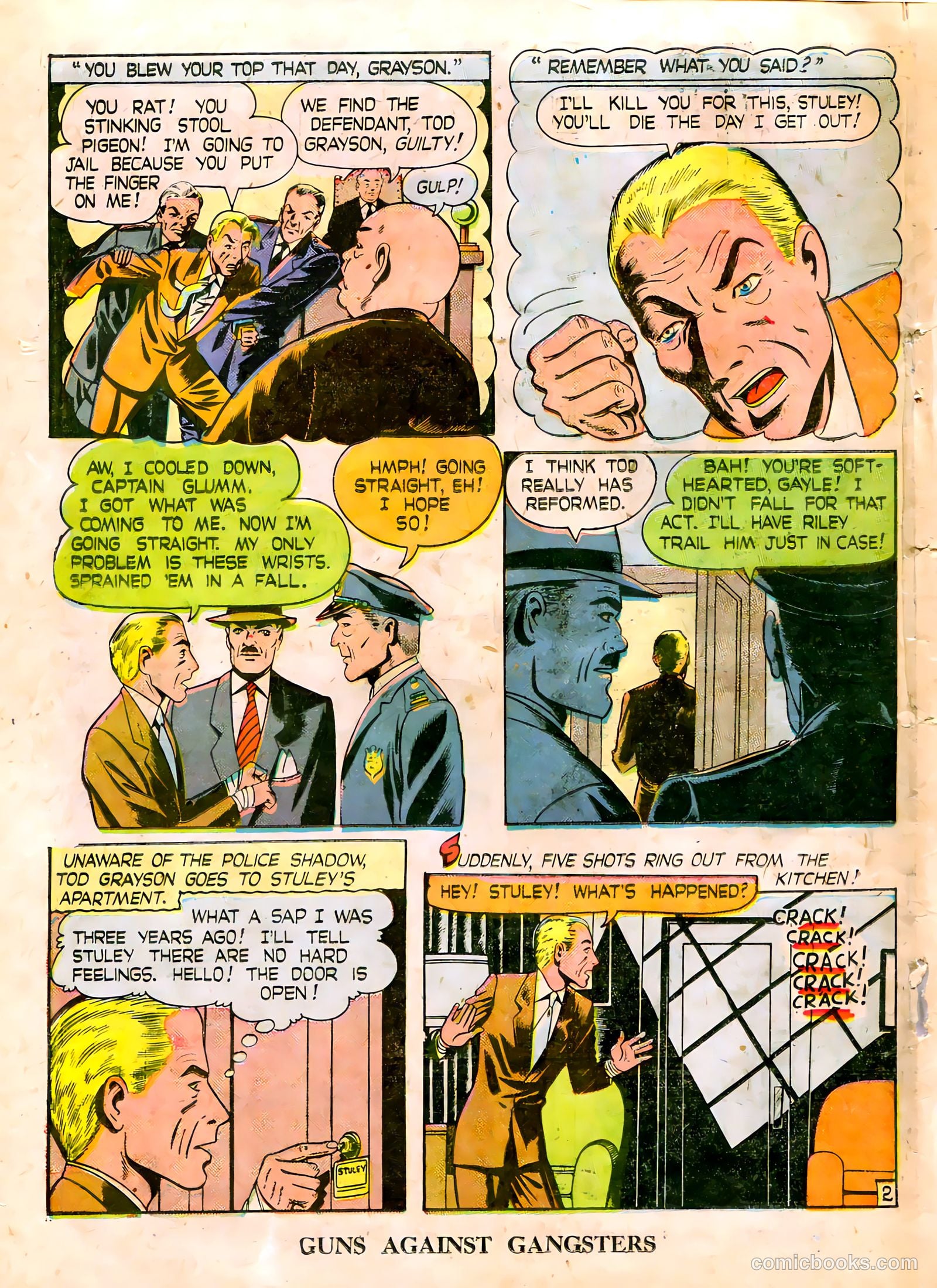 Guns Against Gangsters #2 — page 22 of 36