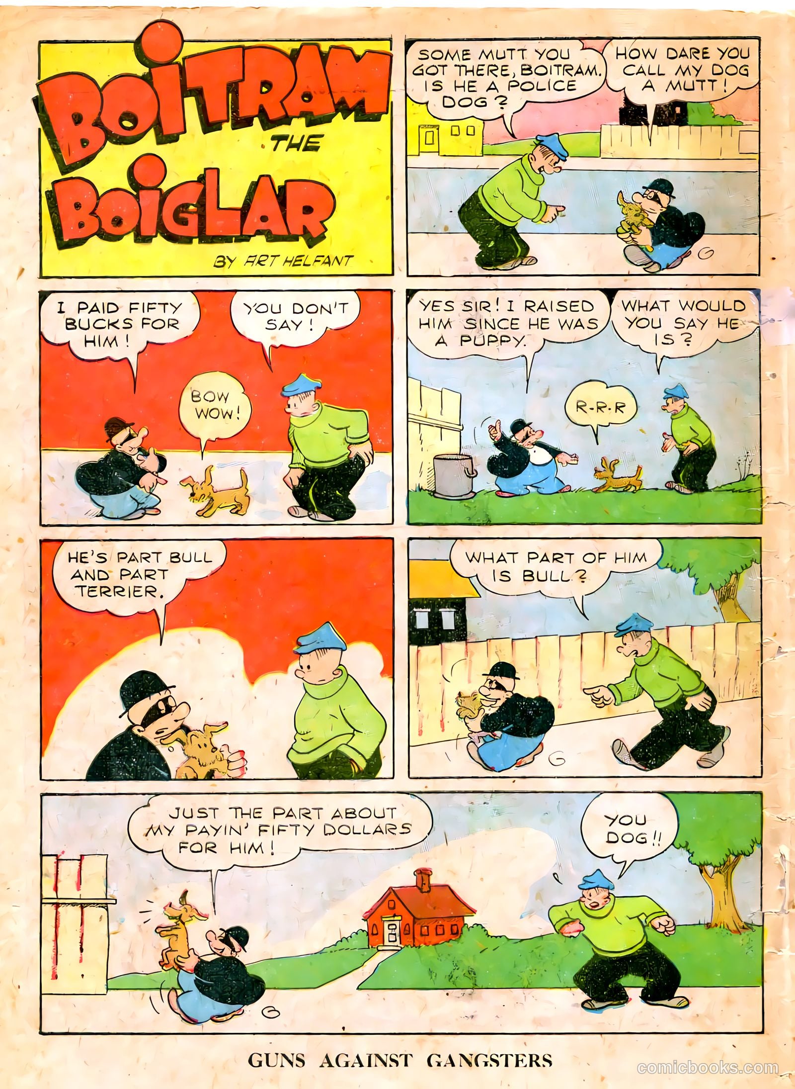 Guns Against Gangsters #2 — page 32 of 36