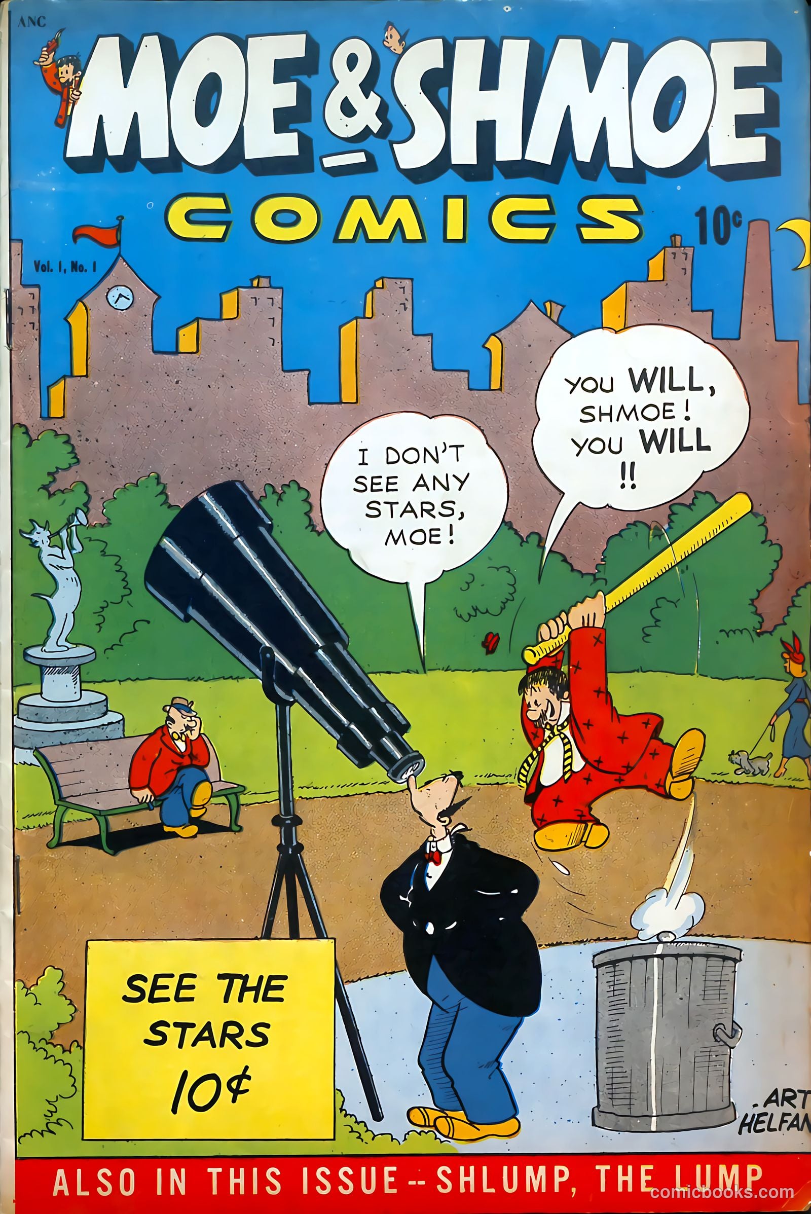 Moe and Shmoe Comics #1 — page 1 of 36