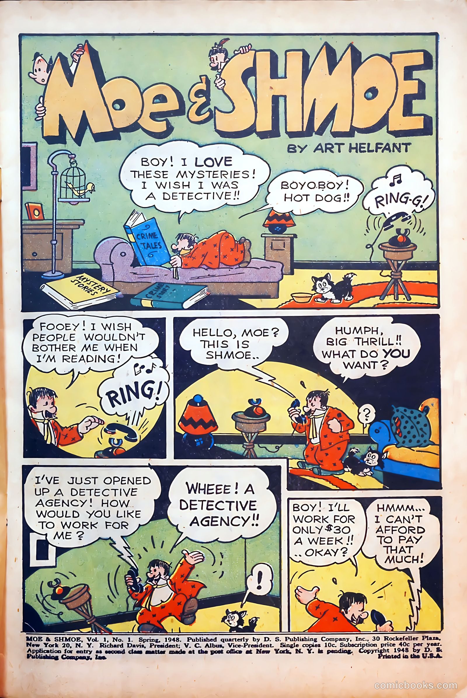 Moe and Shmoe Comics #1 — page 3 of 36