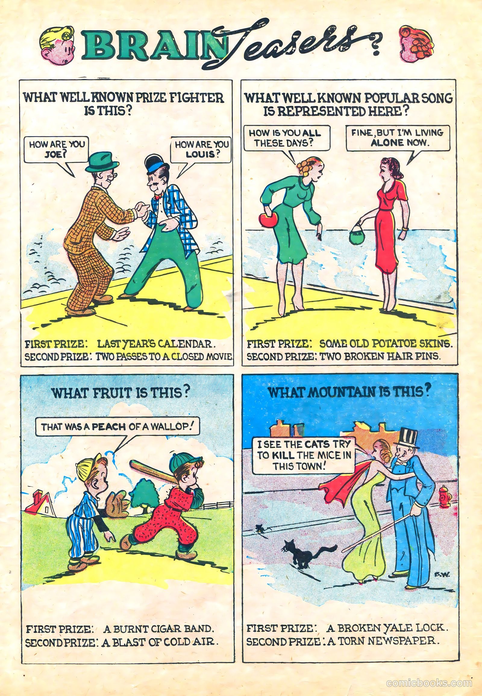Funny Picture Stories v2 #5 — page 8 of 68