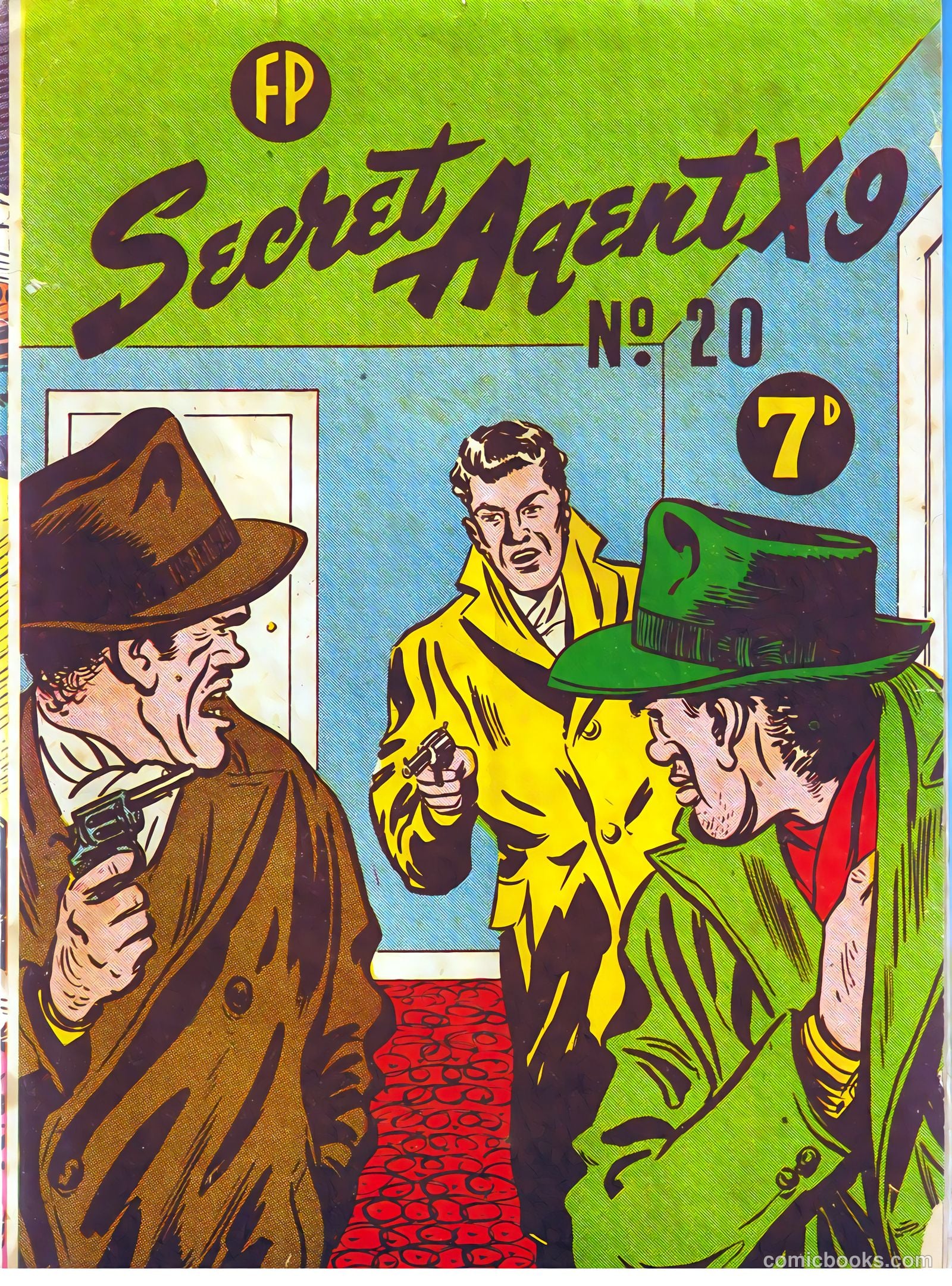 Secret Agent X-9 #20 — page 1 of 18