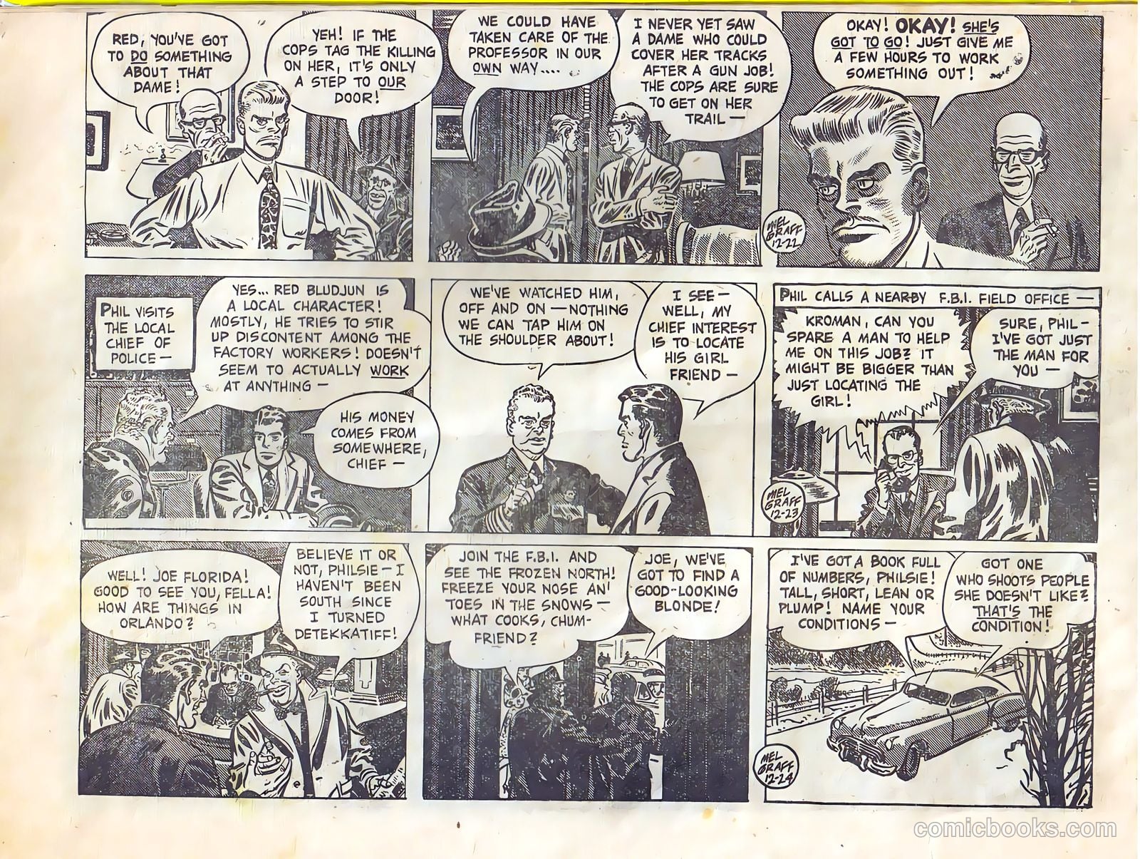 Secret Agent X-9 #20 — page 9 of 18