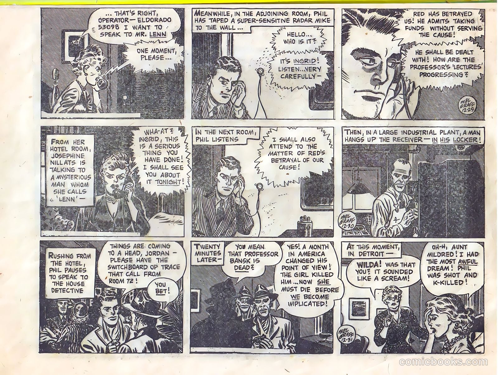 Secret Agent X-9 #20 — page 11 of 18
